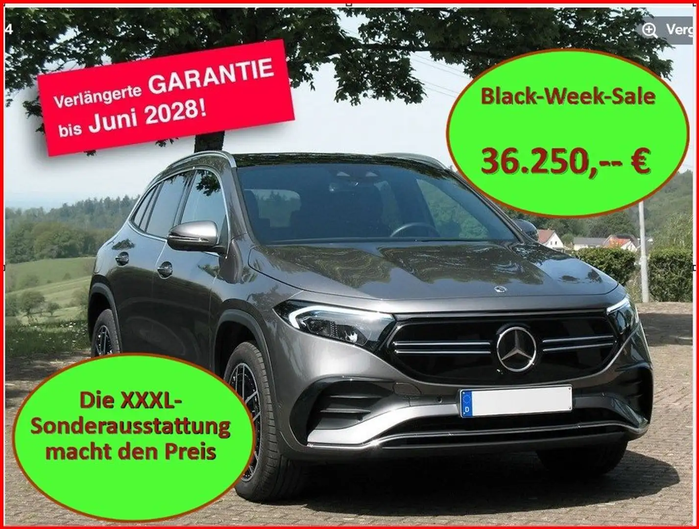 Mercedes-Benz EQA 350 4Matic AMG Line Gris - 1