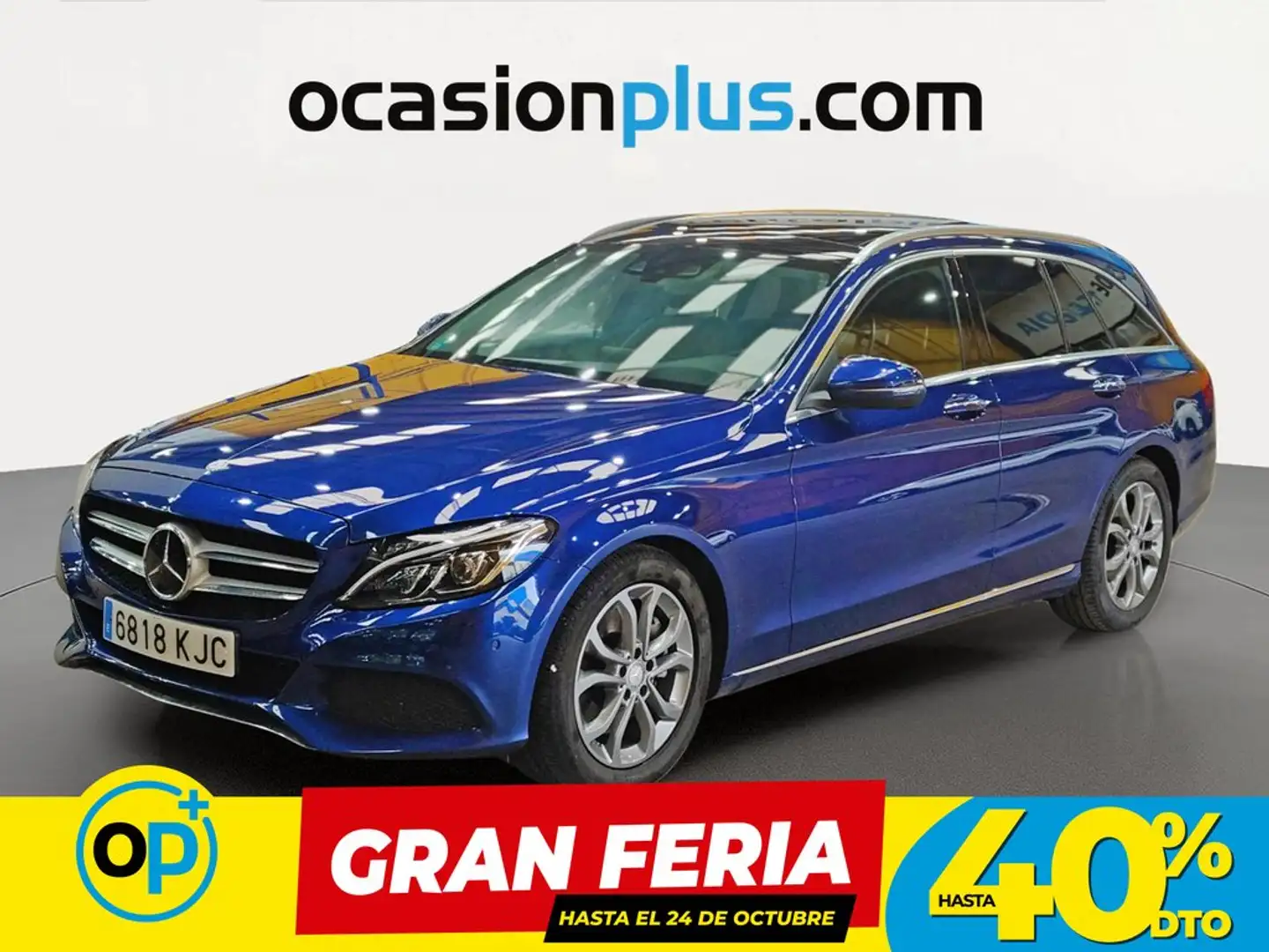Mercedes-Benz C 300 Estate 300BlueTec Hybrid Azul - 1
