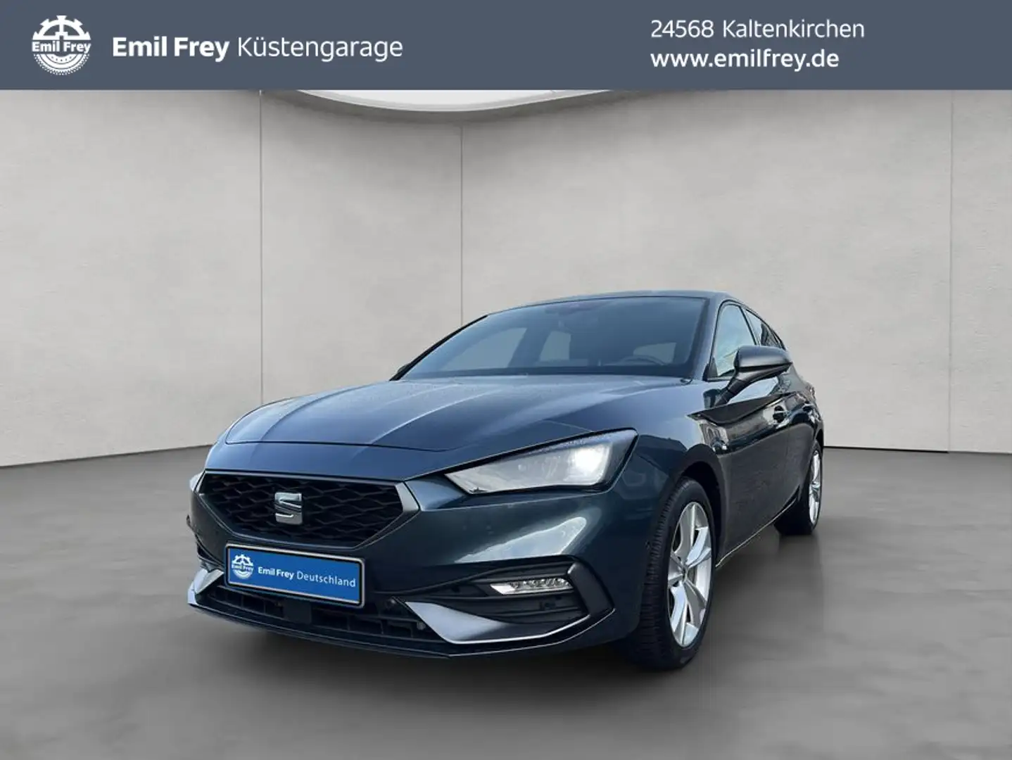 SEAT Leon FR 2.0 TDI DSG Kamera/LED/Navi/GJR Grau - 1