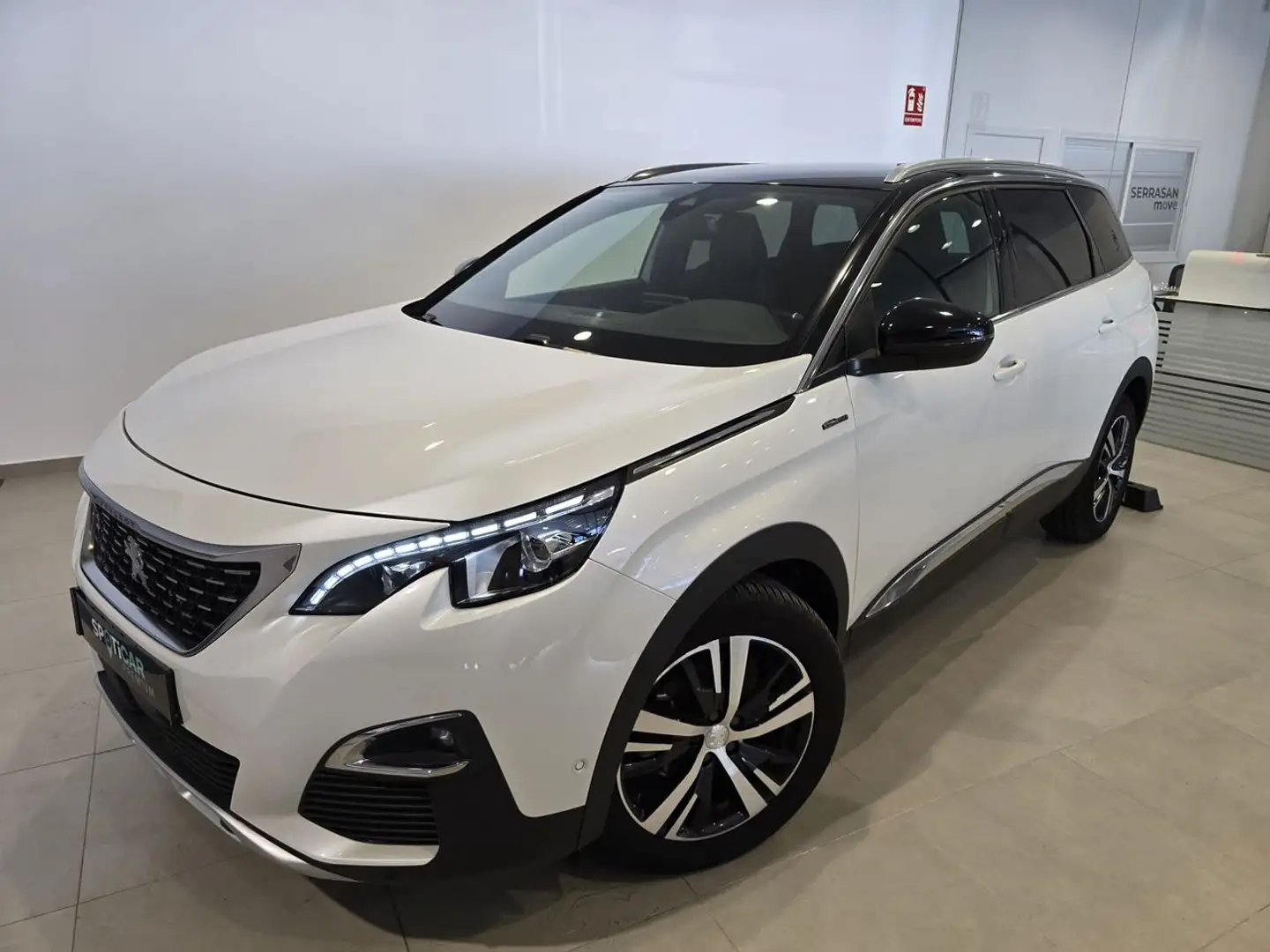 Peugeot 5008 GT Line BlueHDi 130 S&S 6 Vel. MAN White - 2
