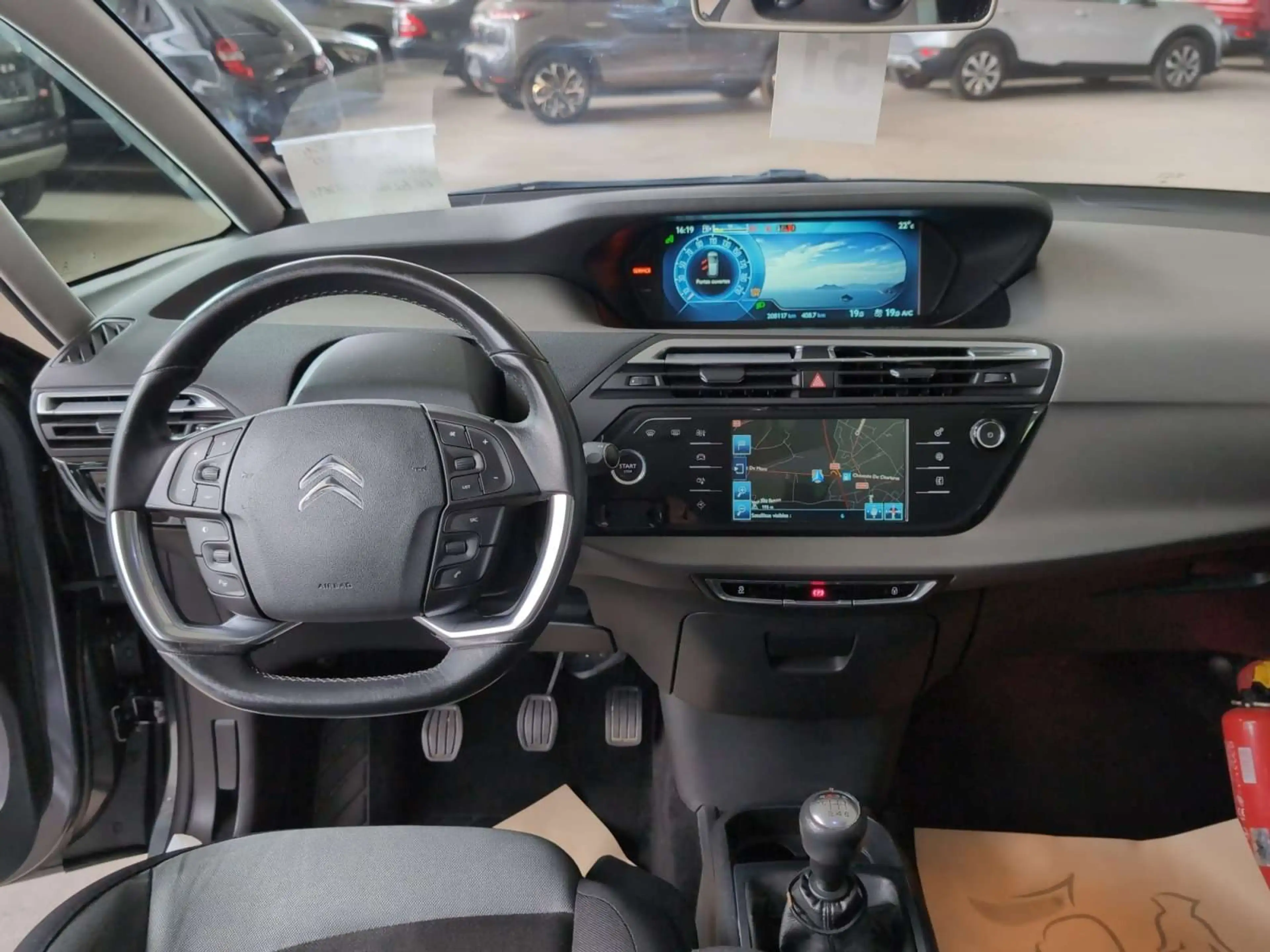 Citroen C4 Picasso 1.6HDi 115cv Gris 01/15 Airco GPS Bluetooth Camera — photo 7