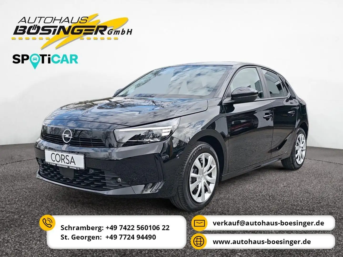 Opel Corsa Basis / Autom / Komfort+Tech-Paket /Kamera Schwarz - 1