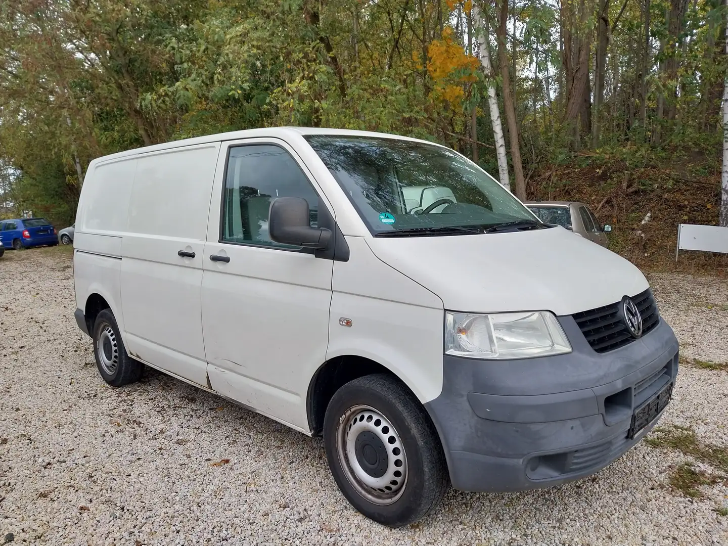 Volkswagen T5 Kombi 1.9 TDI Kasten Tüv 10/27 Weiß - 2