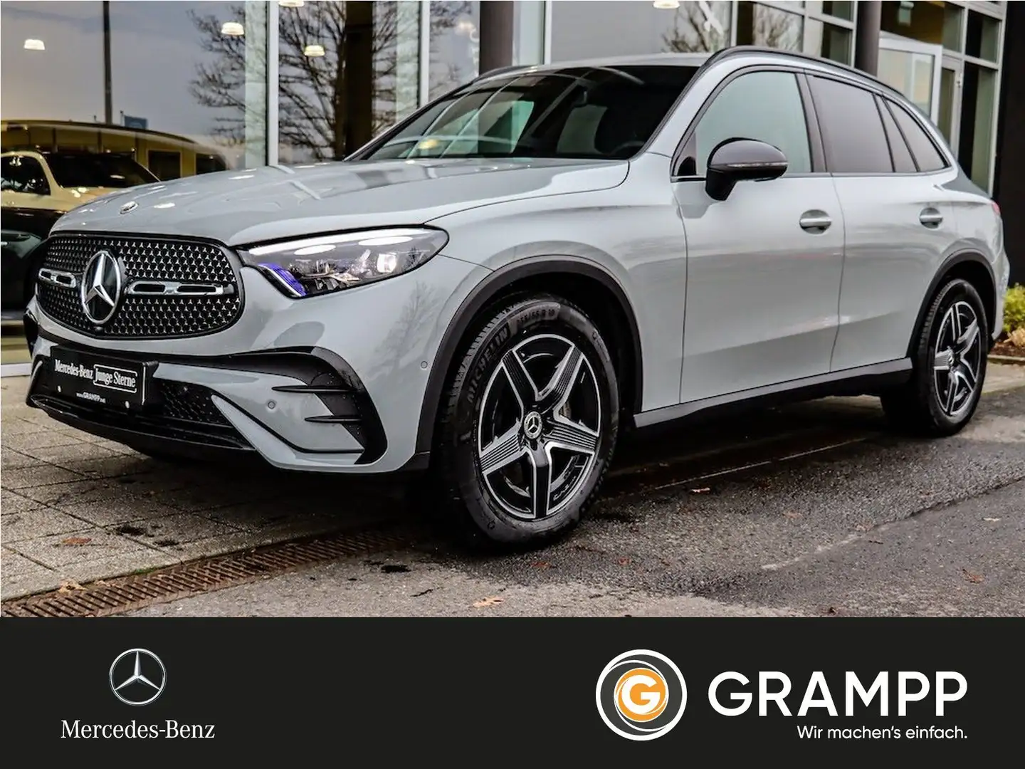 Mercedes-Benz GLC 300 d 4M AMG Advanced-Plus/AHK/Massage/HUD Grau - 1