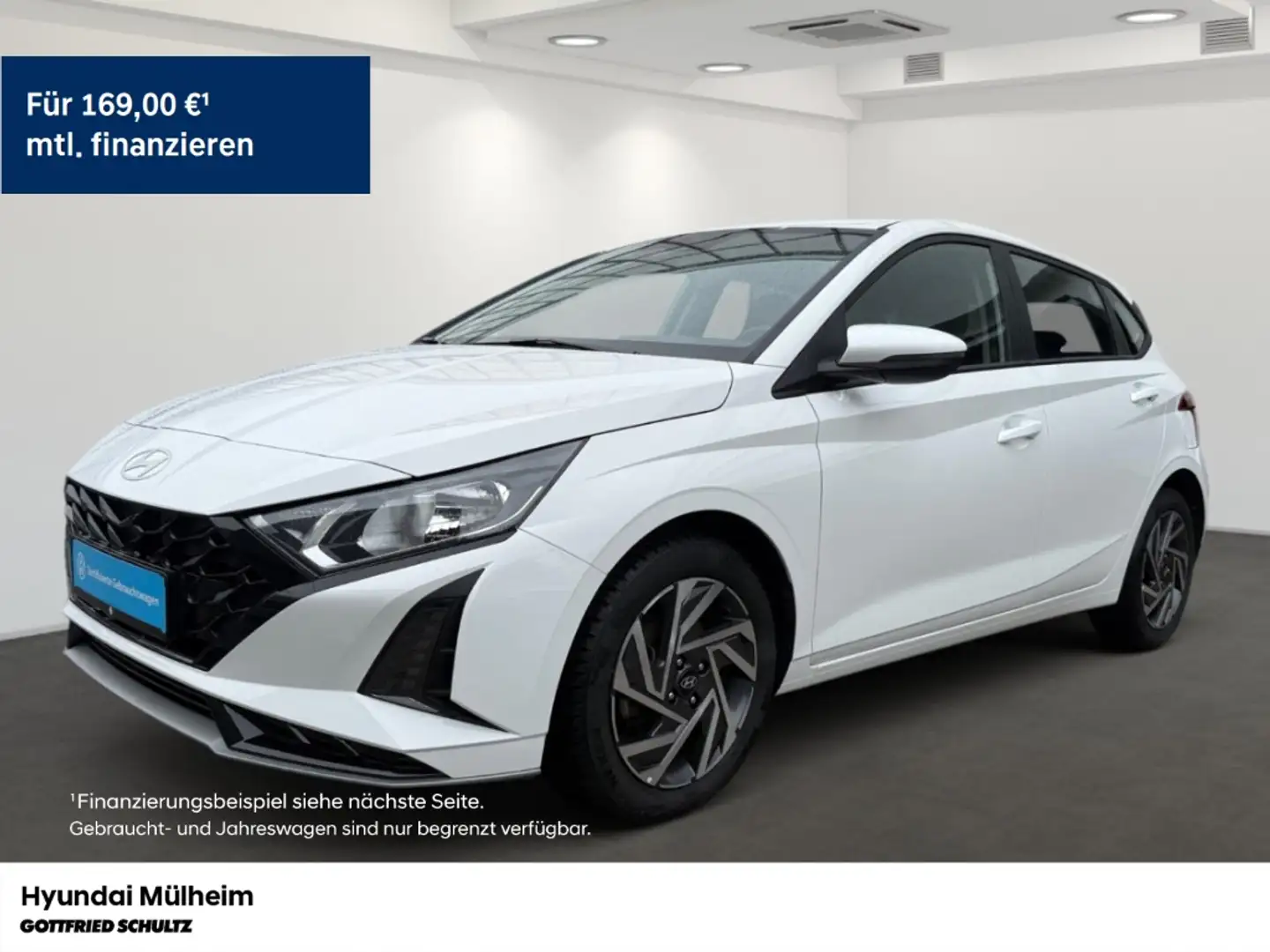 Hyundai i20 NAV KAMERA SHZ ALLSEASON TEMPOMAT Trend Blanc - 1