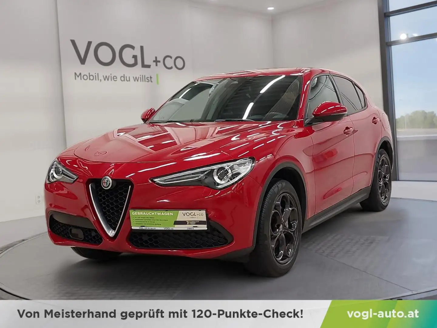 Alfa Romeo Stelvio Super 2.2 ATX AWD Rot - 1