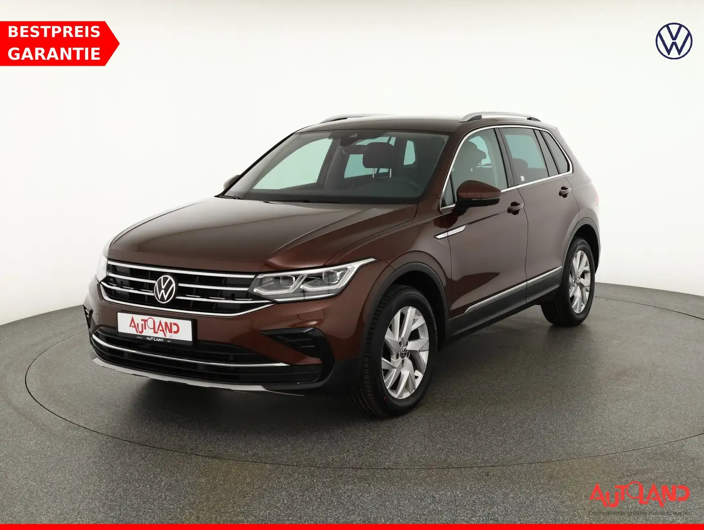 Volkswagen Tiguan 2.0 TDI 4M Elegance Standheizung AHK ACC Marrón - 1