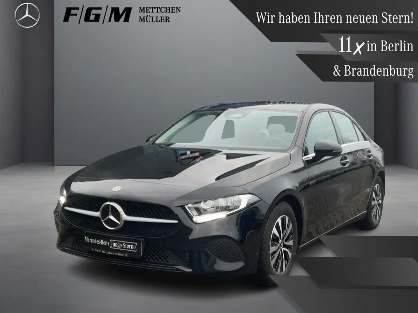Mercedes-Benz A 180 Sitzhz|Kam|LMF|Navi|Facelift|USB|DAB Schwarz - 1