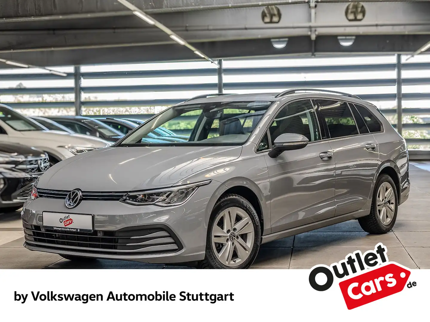 Volkswagen Golf Variant Golf 8 Variant Life 2.0 TDI DSG Navi AHK Grijs - 1