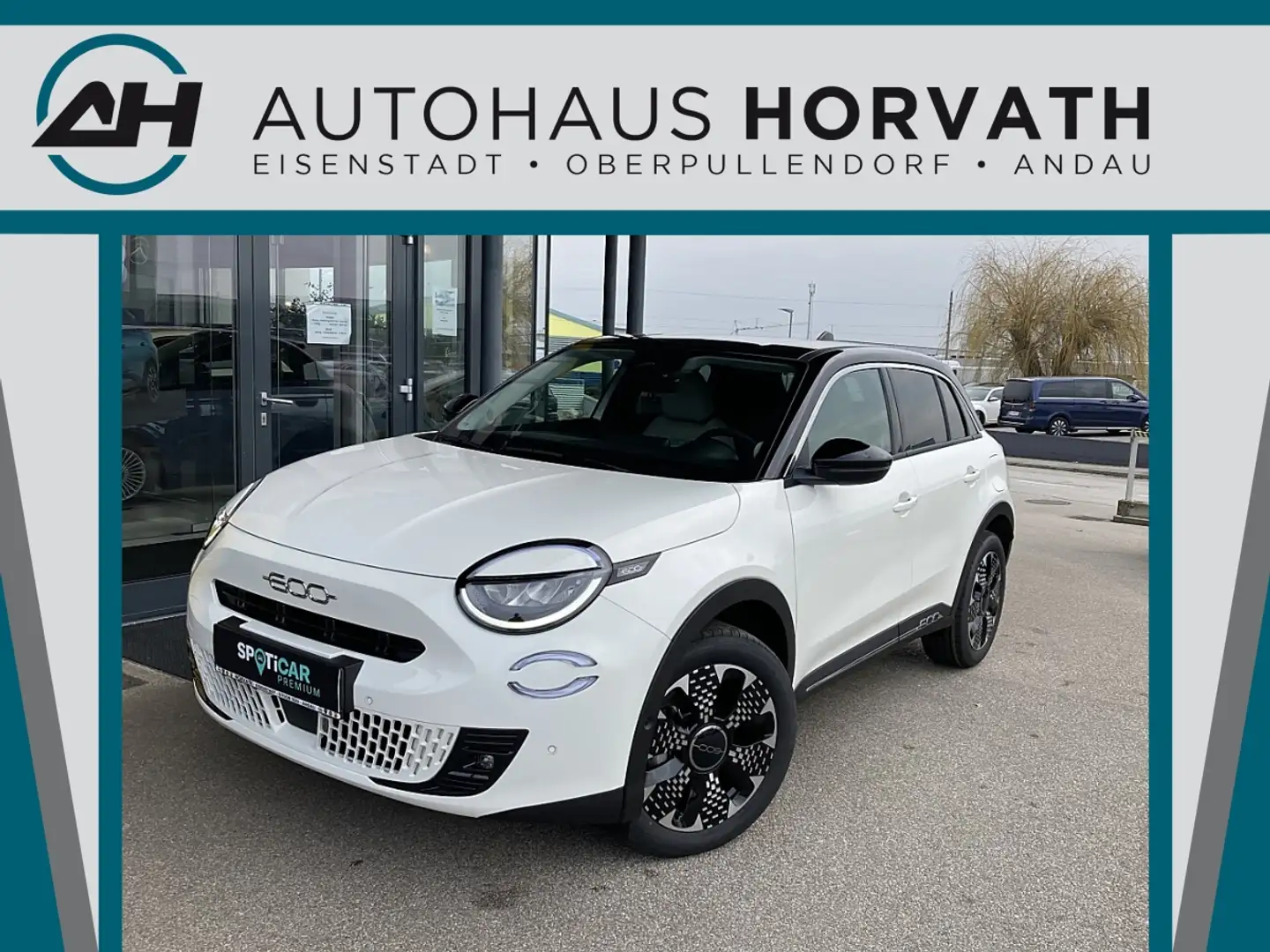 Fiat 600 Hybrid mHEV 110 6-Gang eDCT La Prima!TOP AKTION! Weiß - 1