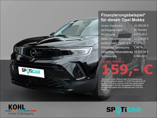 Opel Mokka Enjoy 1.2 Turbo LenkradHZG SHZ Rückfahrkam. Freisp