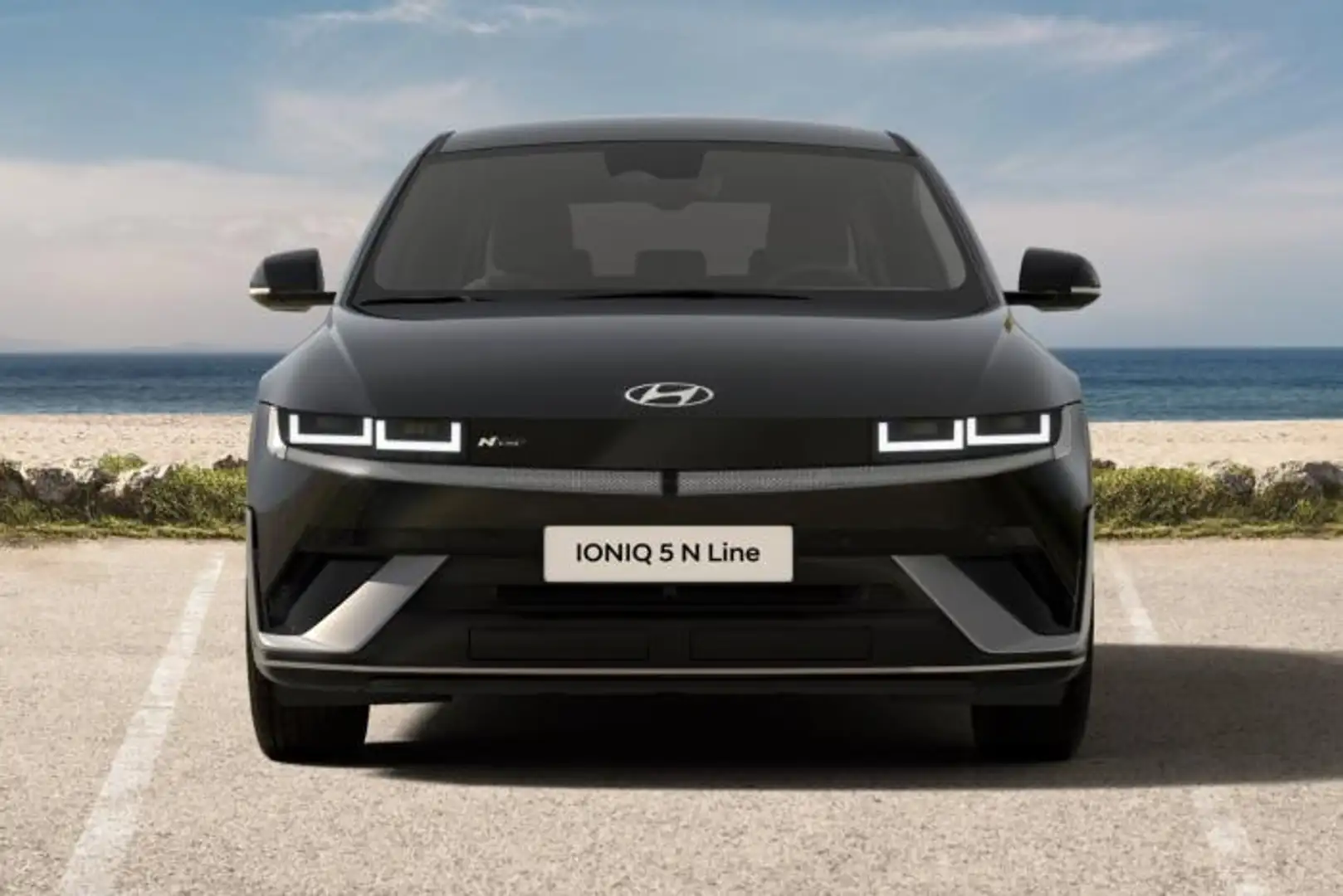 Hyundai IONIQ 5 N Line h Heckantrieb(v23916_) Schwarz - 2