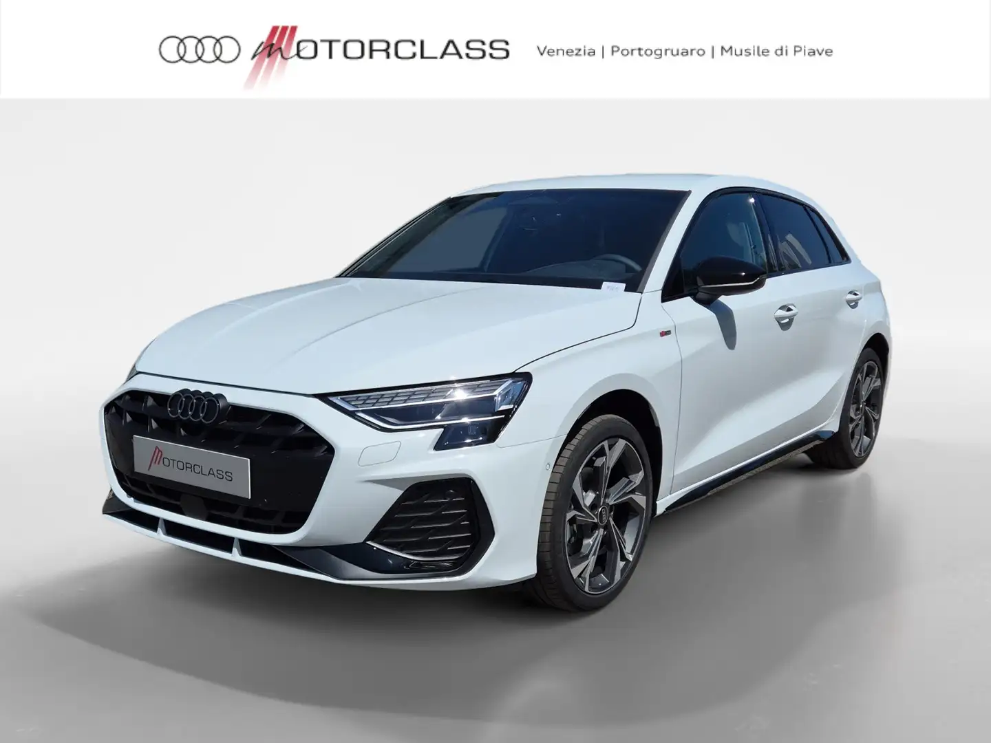 Audi A3 sportback 1.5 tfsi mhev 48v 150cv s line edition Bianco - 1