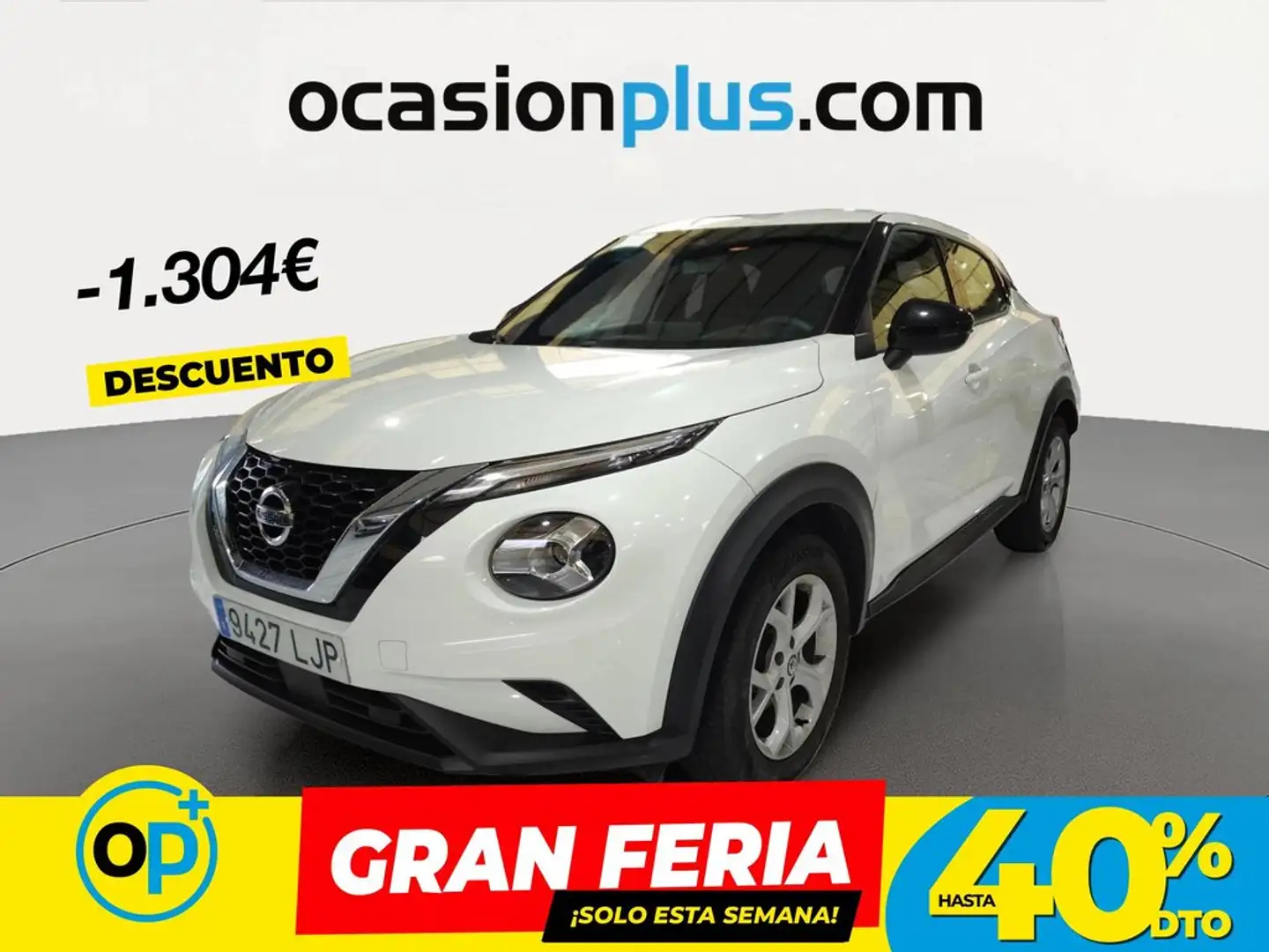 Nissan Juke 1.0 DIG-T Acenta 4x2 117 Blanco - 1