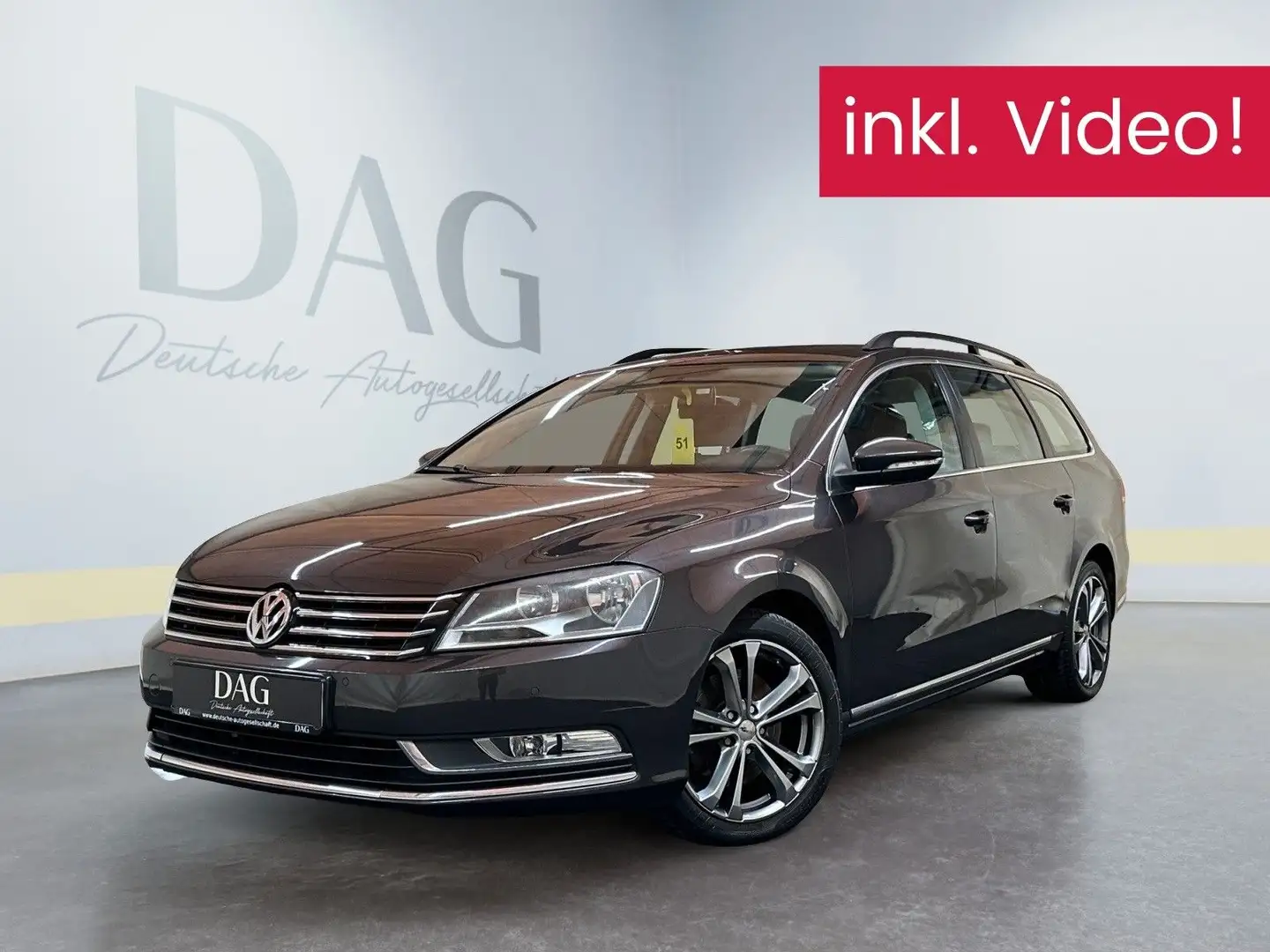 Volkswagen Passat Variant 1.8 TSI Comfortline +TEMPOMAT+PDC Brun - 1