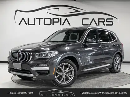 Gray 2021 BMW X3 xDrive30i AWD SUV / Crossover All-Wheel Drive Automatic