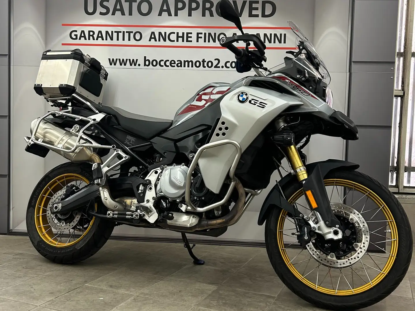 BMW F 850 GS Argent - 1