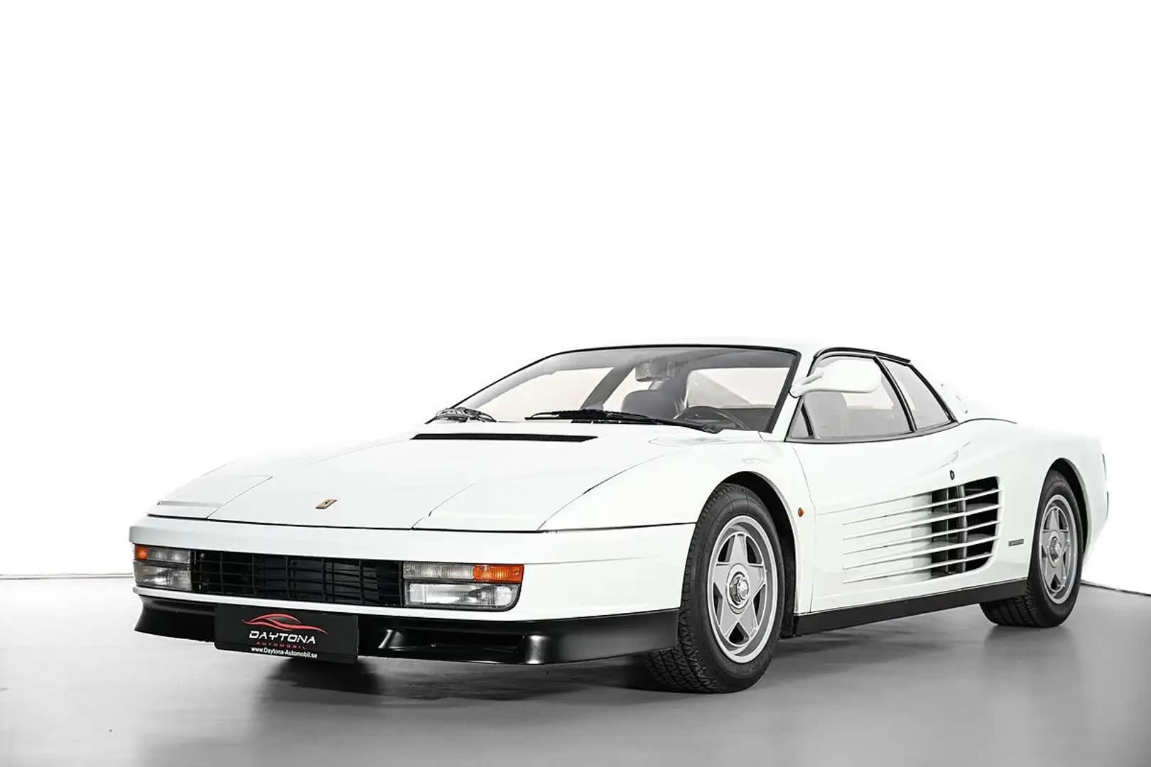 Ferrari Testarossa 4.9 V12 "Monospecchio" 390 ch - Ferrari Classiche Weiß - 2