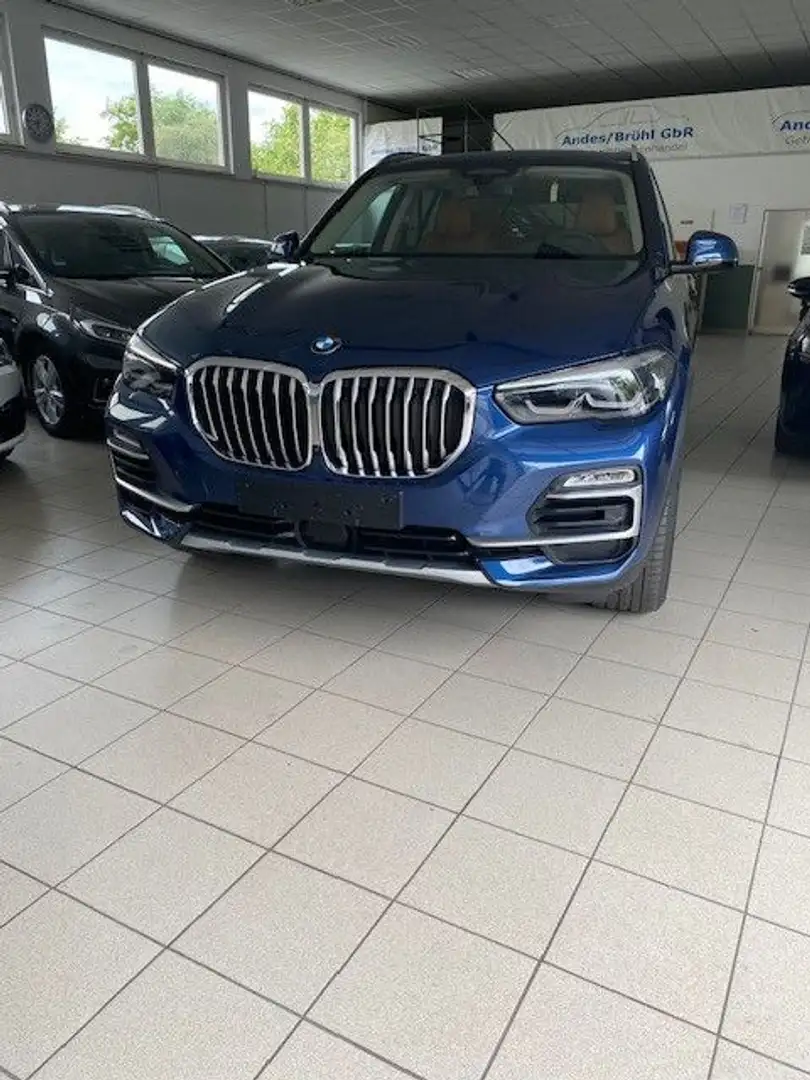 BMW X5 xDrive 45 e xLine HUD LEDER PANO 360° Soundsy Bleu - 1