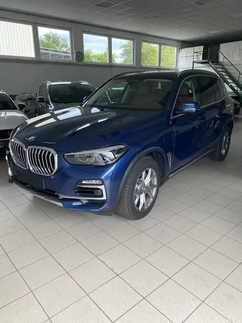 BMW X5 xDrive 45 e xLine HUD LEDER PANO 360° Soundsy Bleu - 2