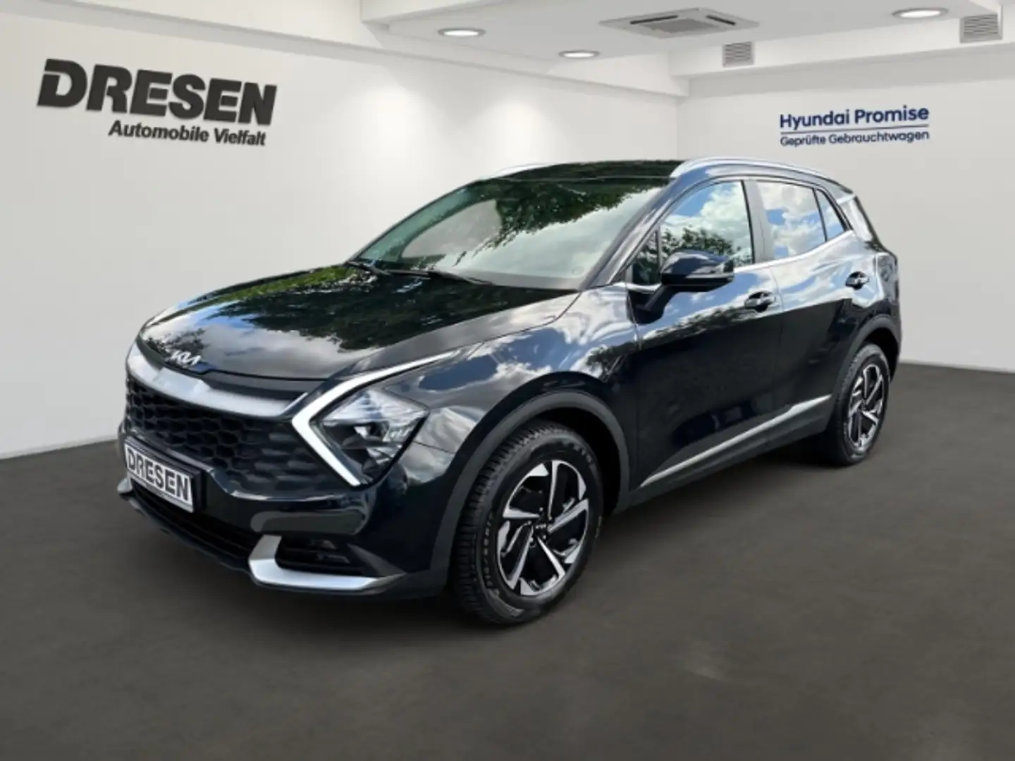 Kia Sportage Vision 4WD 1.6 KAMERA,SITZHZG,NAVI,CARPLAY,KLIMAAU Schwarz - 1