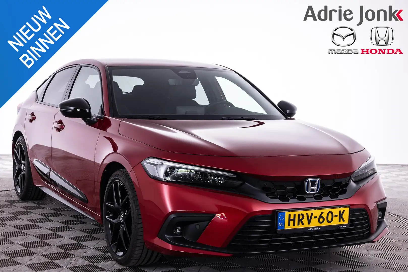 Honda Civic 2.0 e:HEV Sport | AUTOMAAT | APPLE CARPLAY | 18 IN Rood - 1
