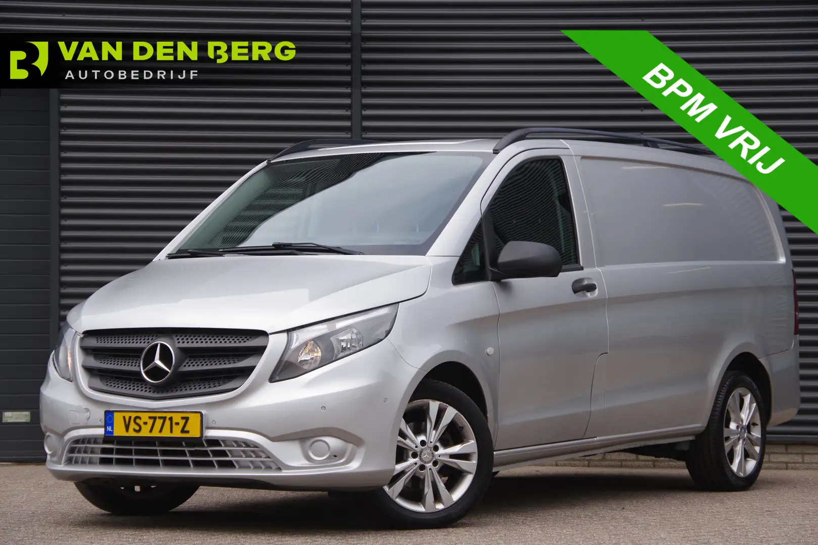 Mercedes-Benz Vito 114 CDI L2 3-ZITS, AUT. AIRCO, CRUISE, CAMERA, 18' Plateado - 1