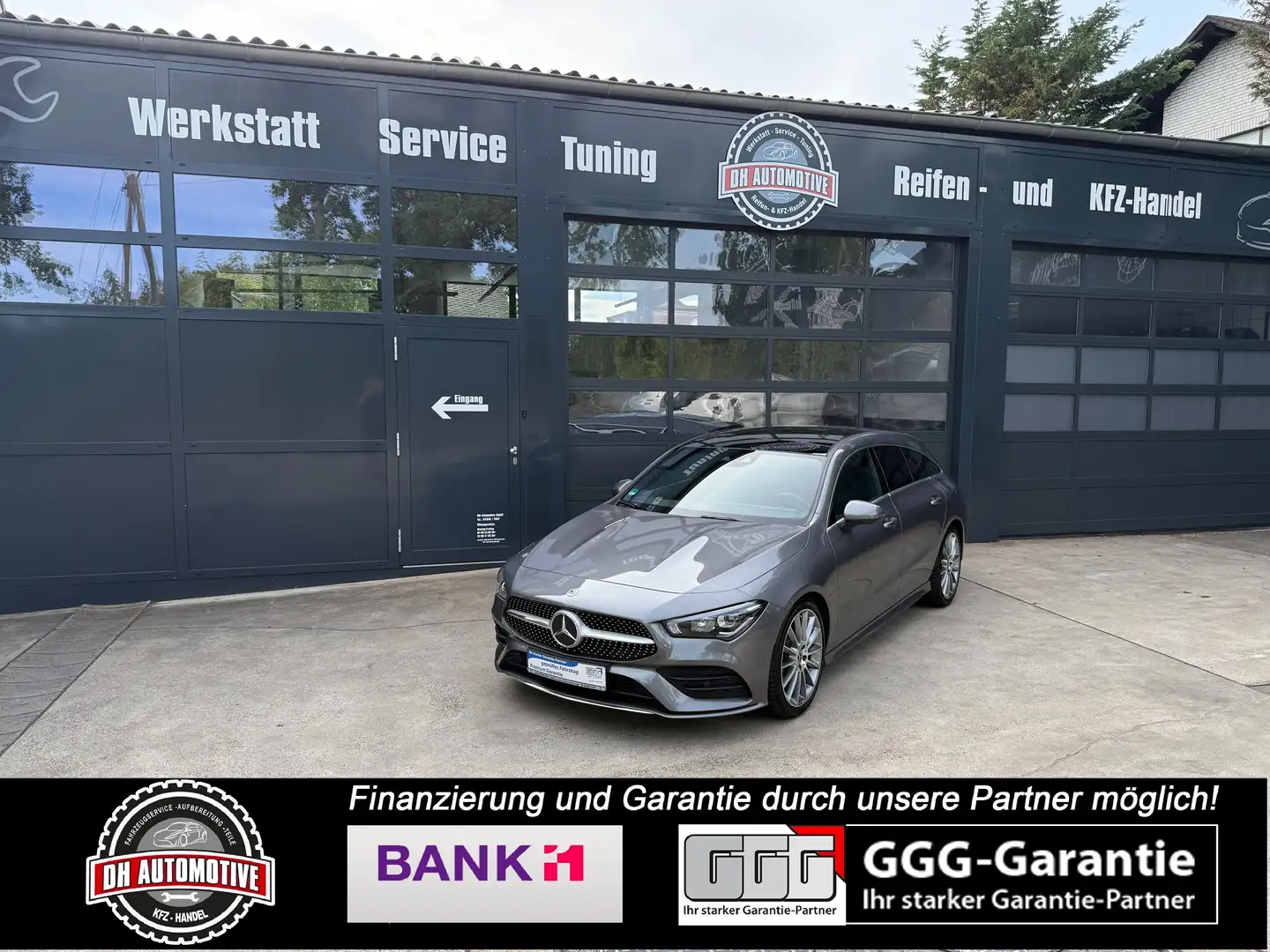 Mercedes-Benz CLA 180 CLA 180 (118.684) AMG LINE LED PANORAMA GARANTIE Grau - 1