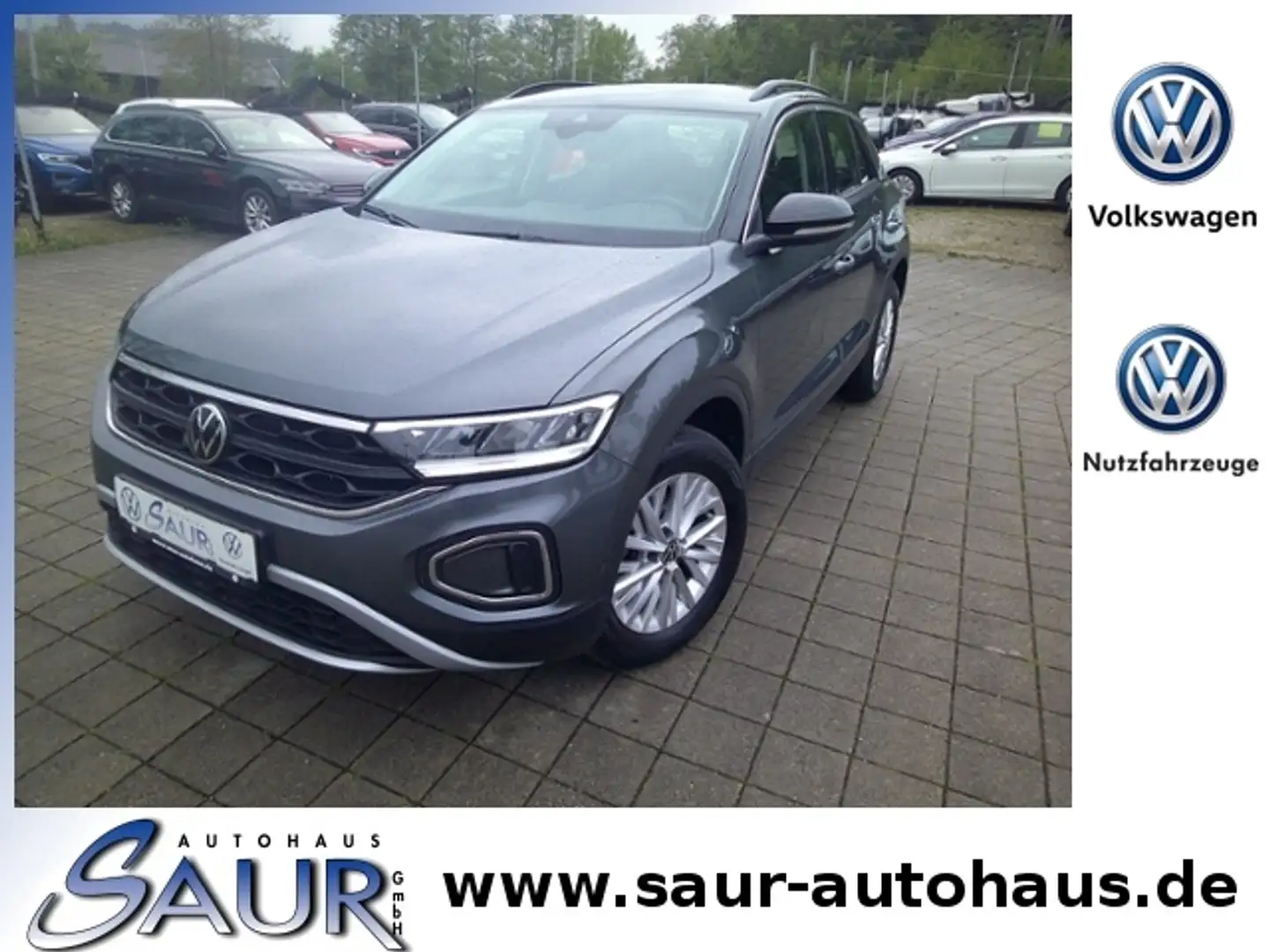 Volkswagen T-Roc Life 2.0 TDI*Navi*Climatronic*PDC*ACC*APP LED ALU Grijs - 1