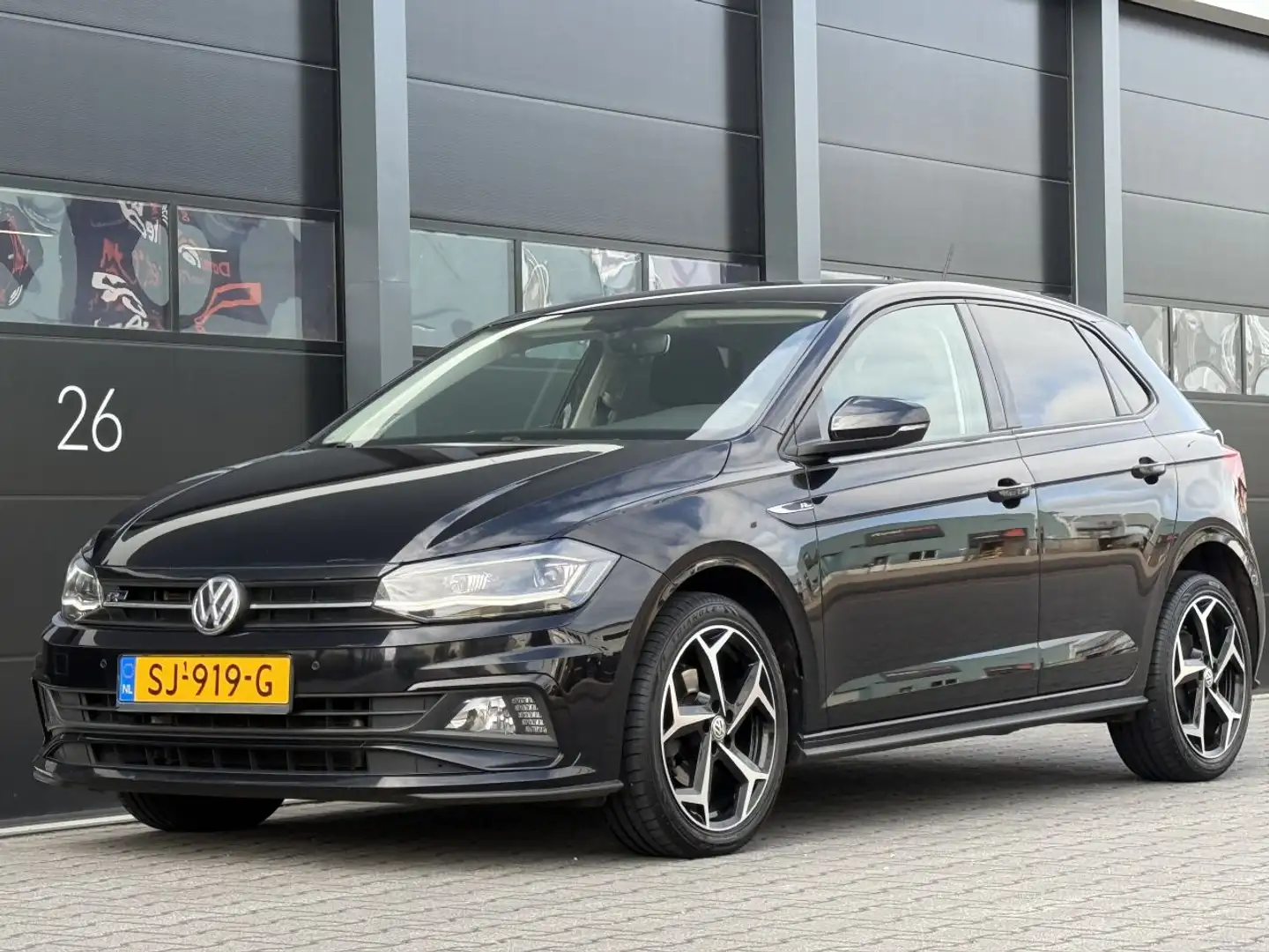 Volkswagen Polo 1.6 TDI R-Line Xenon Clima Virtual Noir - 1