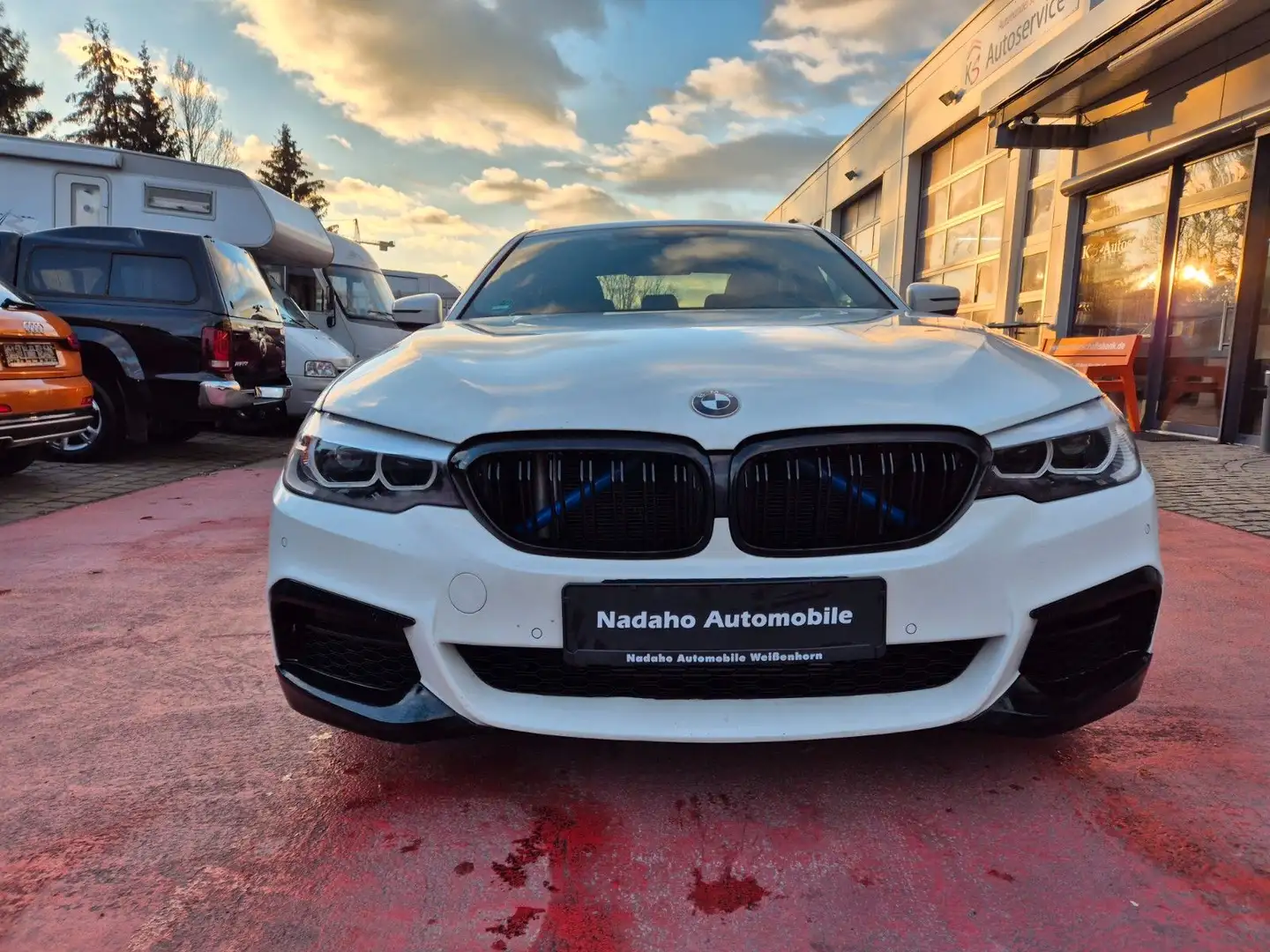 BMW 520 Lim. 520 d M Sport Aut. Shadow-Line/Alcant./LED Bianco - 2