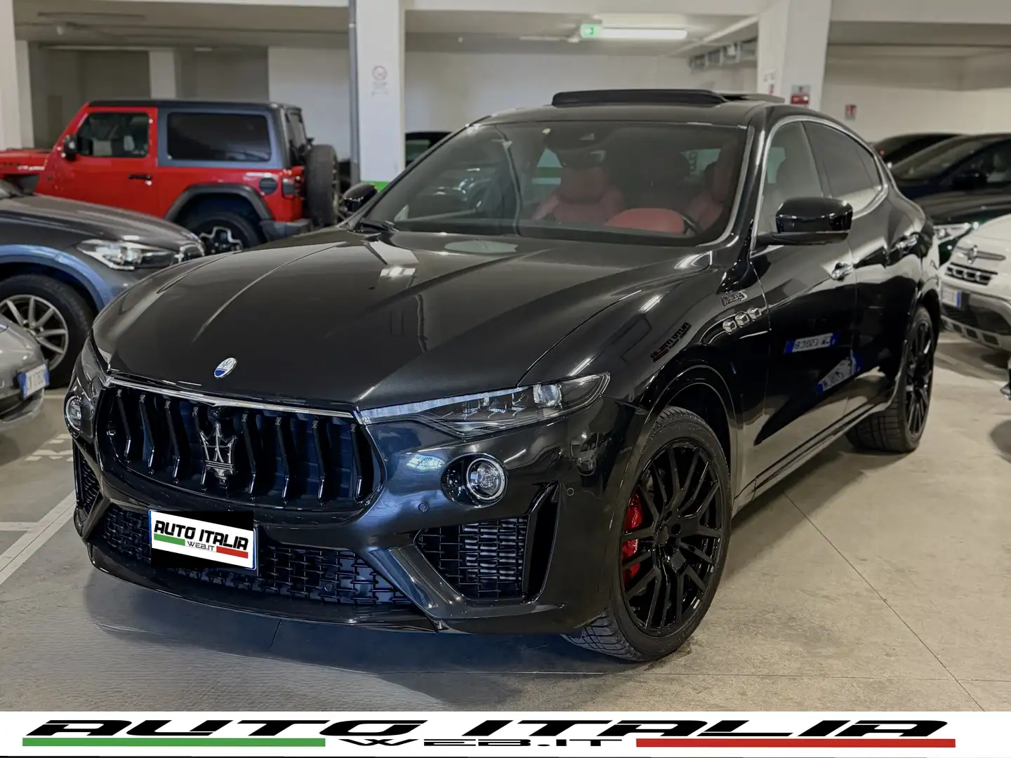 Maserati Levante Levante my22 3.0V6 Modena S 430cv#TETTO#PELLE#ADAS Schwarz - 1