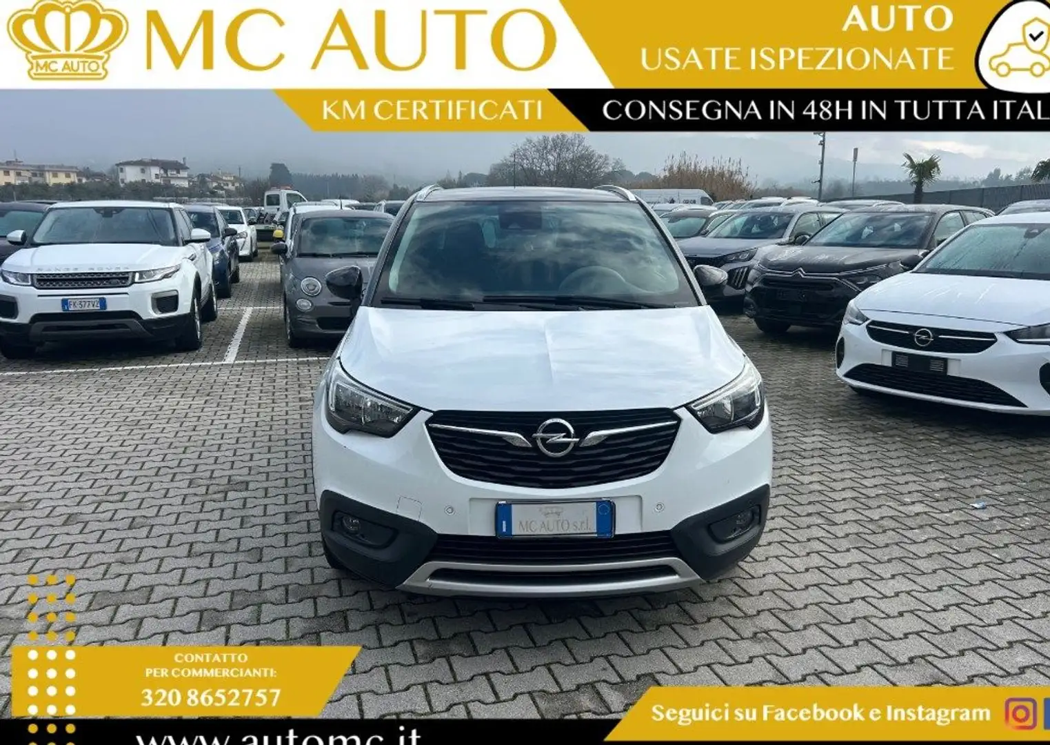 Opel Crossland X 1.6 ECOTEC D 8V Start&Stop Ultimate Blanc - 2