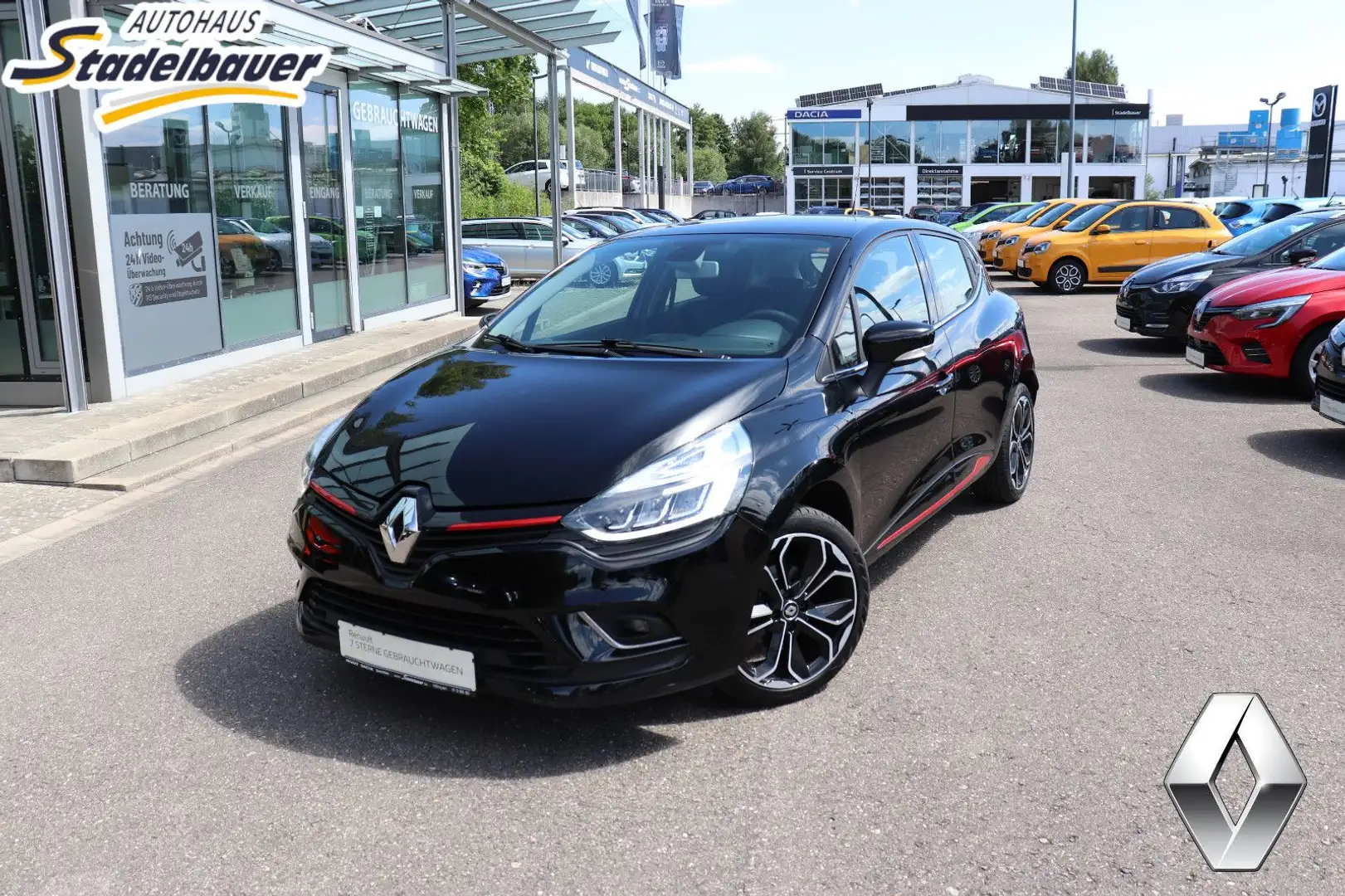 Renault Clio IV Intens, Alu, Navi, PDC, GRA Schwarz - 1