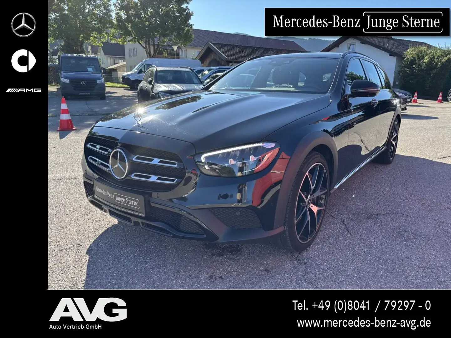 Mercedes-Benz E 400 E 400 d 4MATIC T-Modell All-Terrain PANO/MEMORY Noir - 1