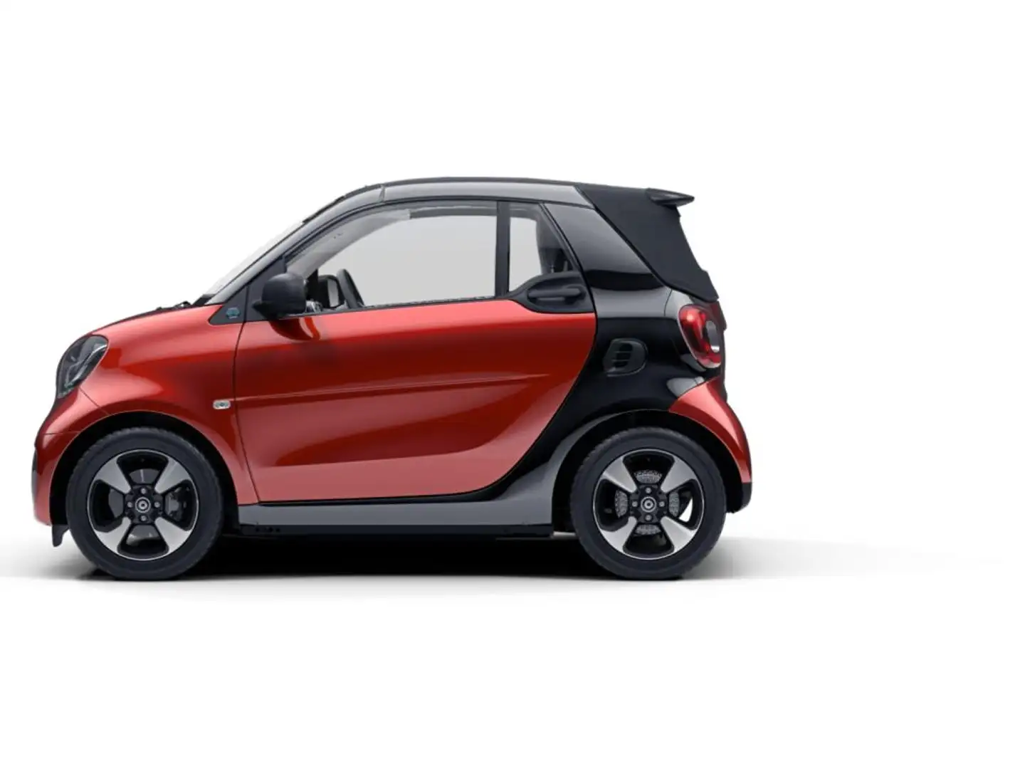 smart forTwo EQ passion KAMERA+22 KW BORDLADER+15 ZOLL Roşu - 2