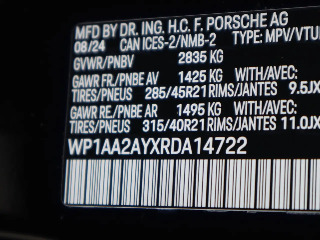 Porsche Cayenne снимка Porsche Cayenne