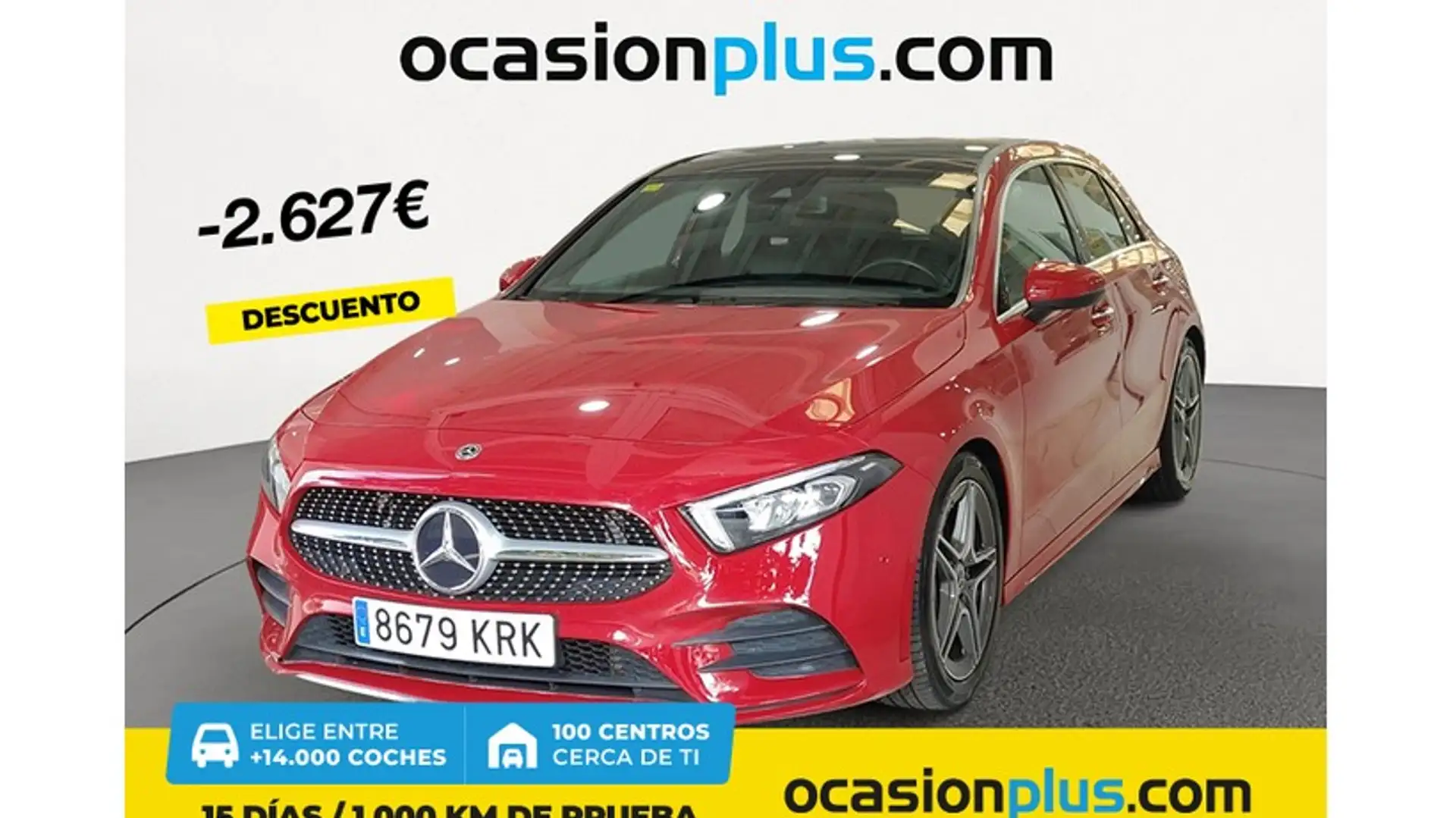 Mercedes-Benz A 200 7G-DCT Rouge - 1