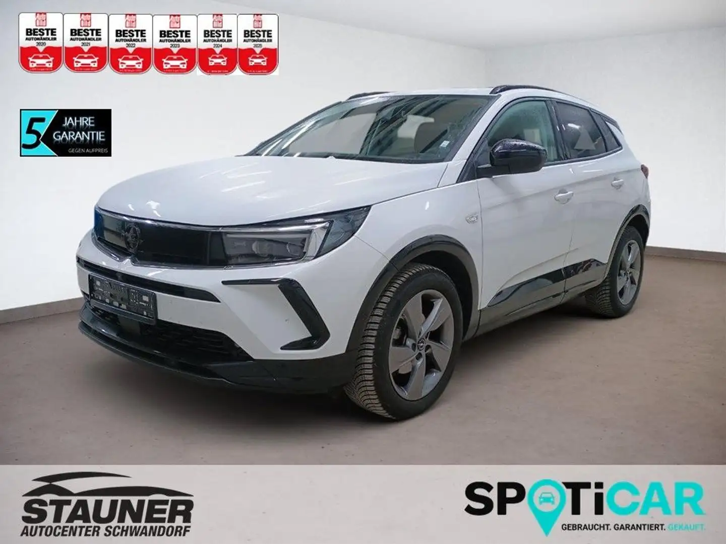 Opel Grandland X Grandland GS AT8 130PS*SHZ*LHZ*MATRIX*360°KAMERA Weiß - 1