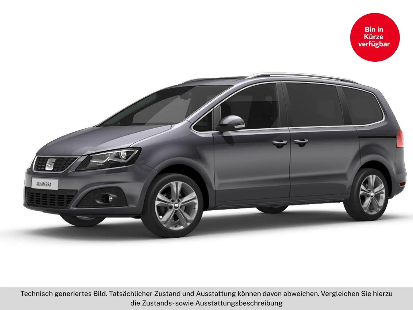 SEAT Alhambra 1.4 TSI Xcellence RADAR+ASSIST+NAVI Grau - 2