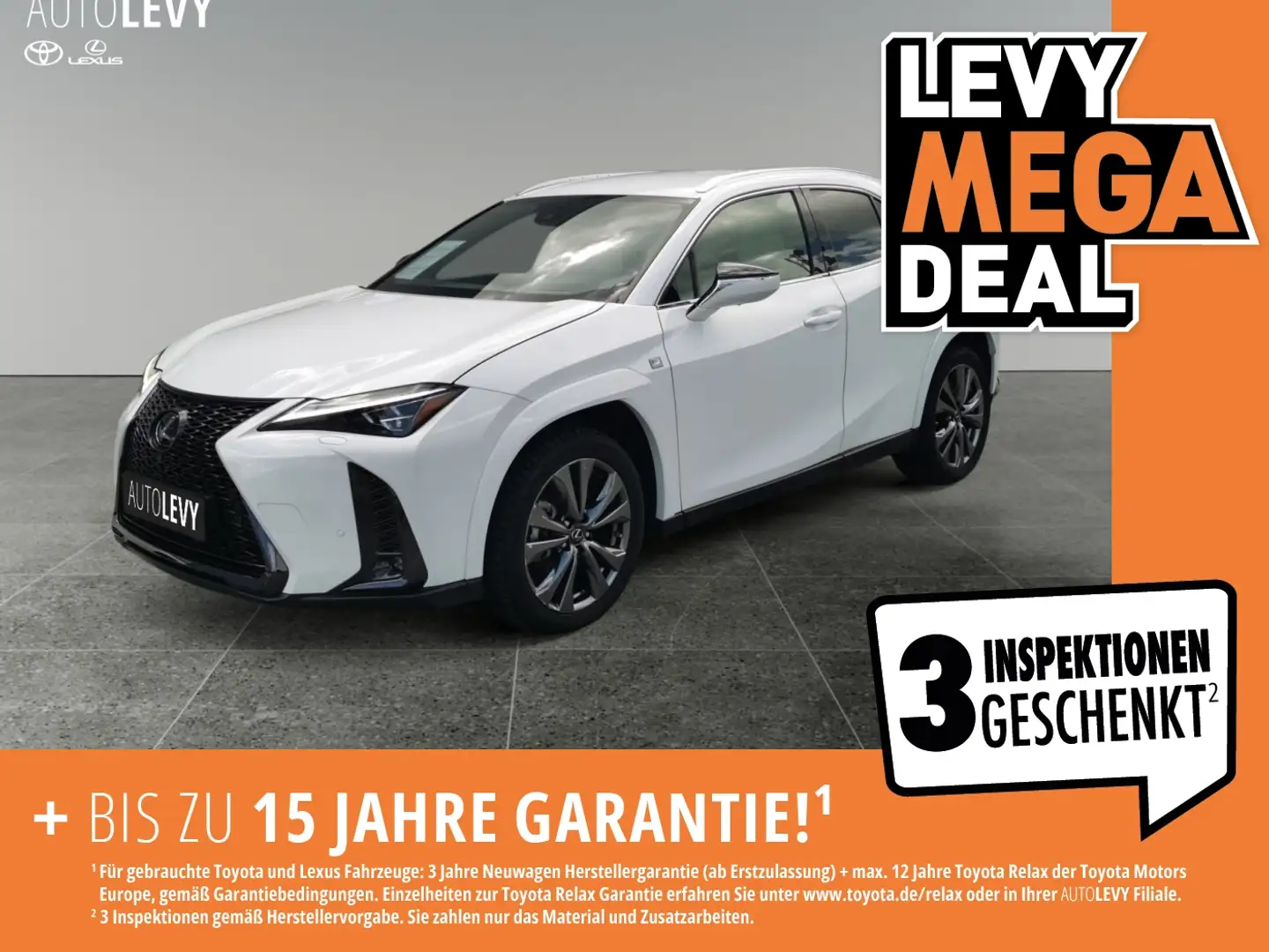 Lexus UX 250h F-Sport AWD LEDER*CARPLAY*Mark Levinson Wit - 1