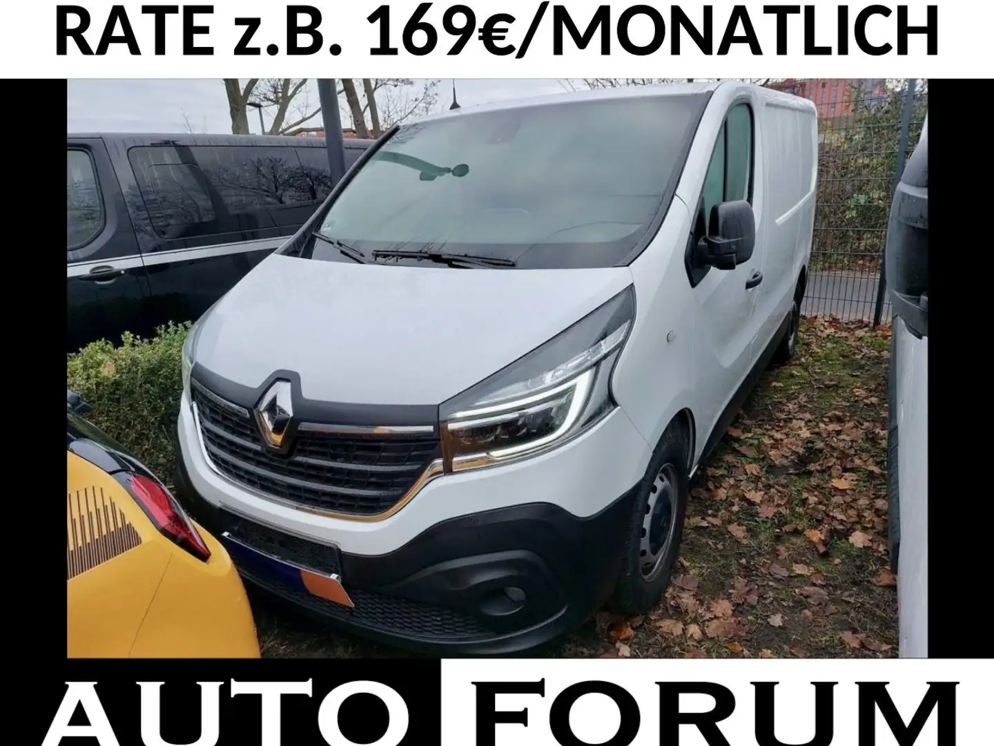 Renault Trafic 2.0 D L1H1 KLIMA LED NAVI CAM TEMPOMAT Blanc - 1