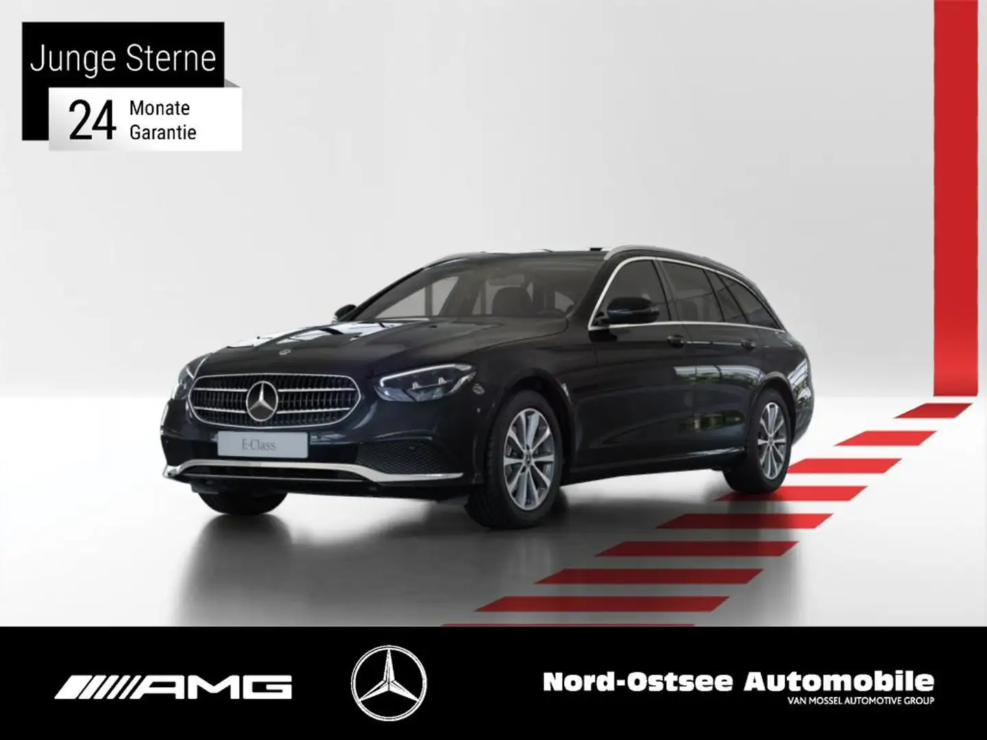 Mercedes-Benz E 200 d T AVANTGARDE AHK LED KAMERA TOTW. MBUX Schwarz - 1