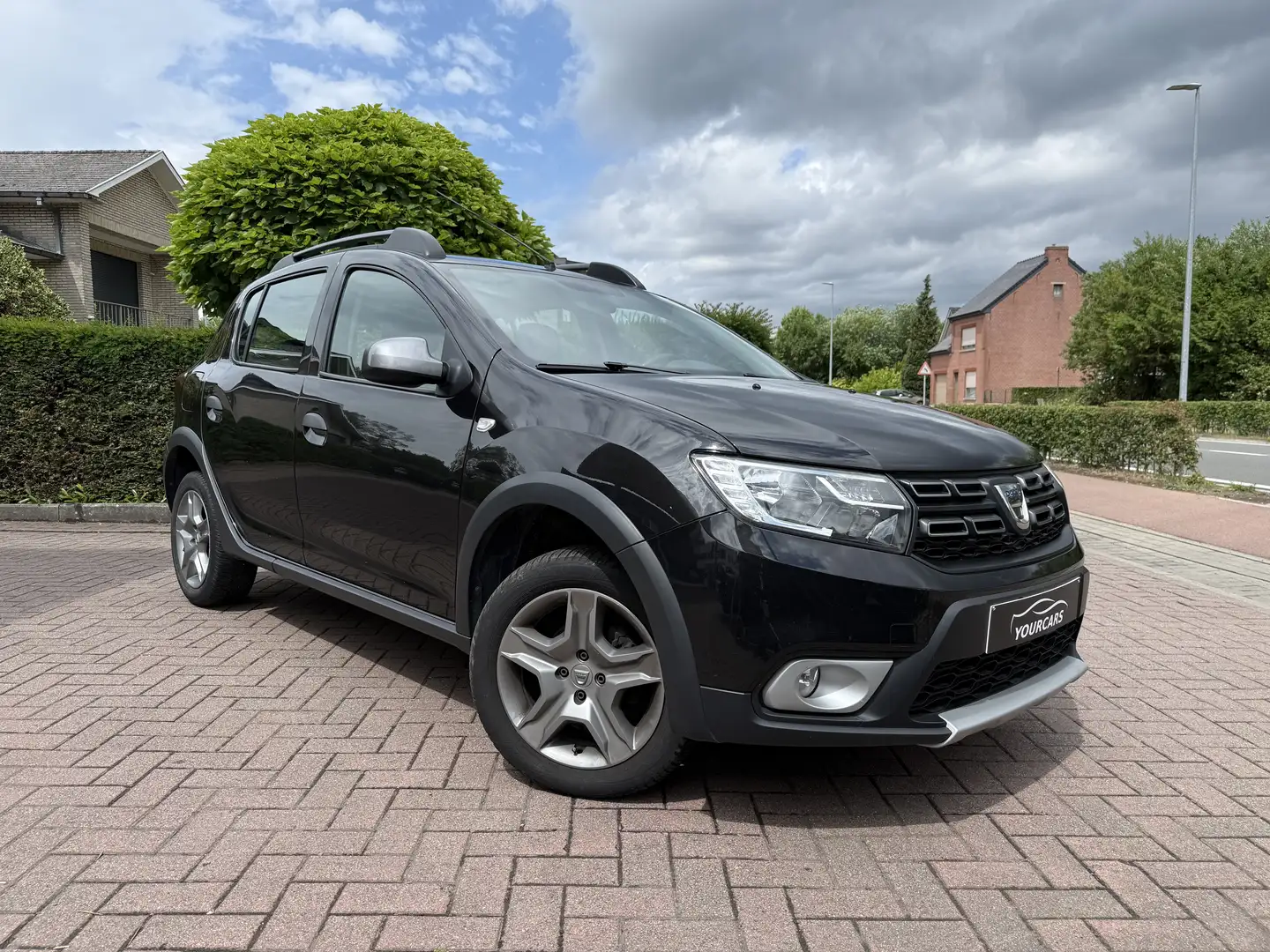 Dacia Sandero Stepway 0.9 TCe * GPS * CAMERA * AIRCO * GARANTIE Noir - 2