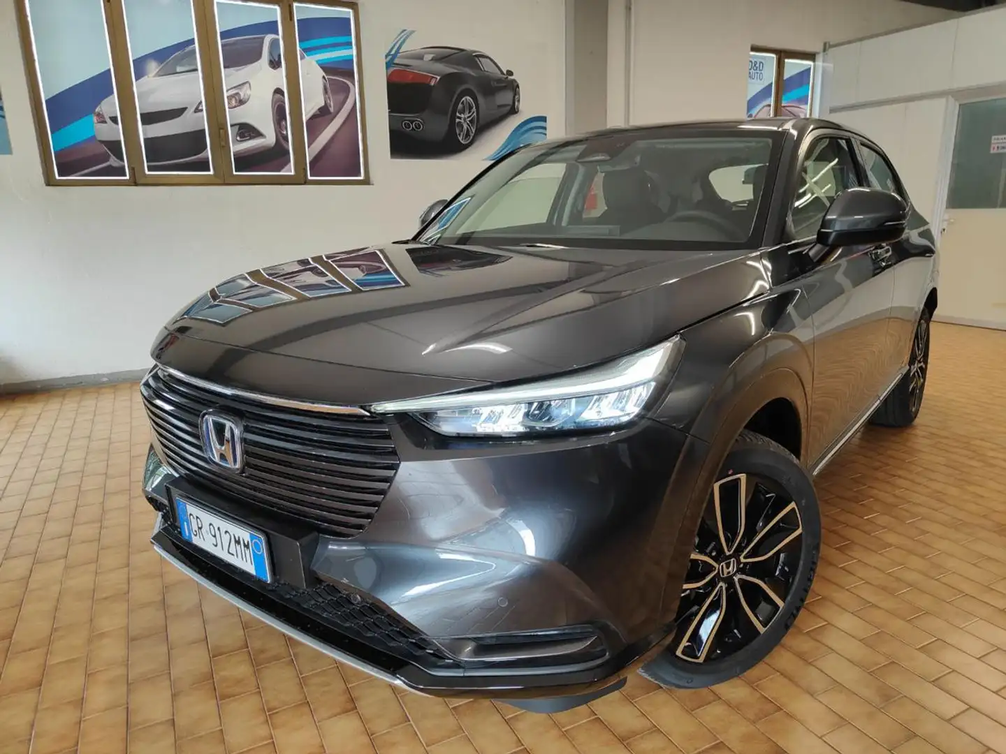 Honda HR-V KM ZERO FULL HYBRID ! Gris - 2