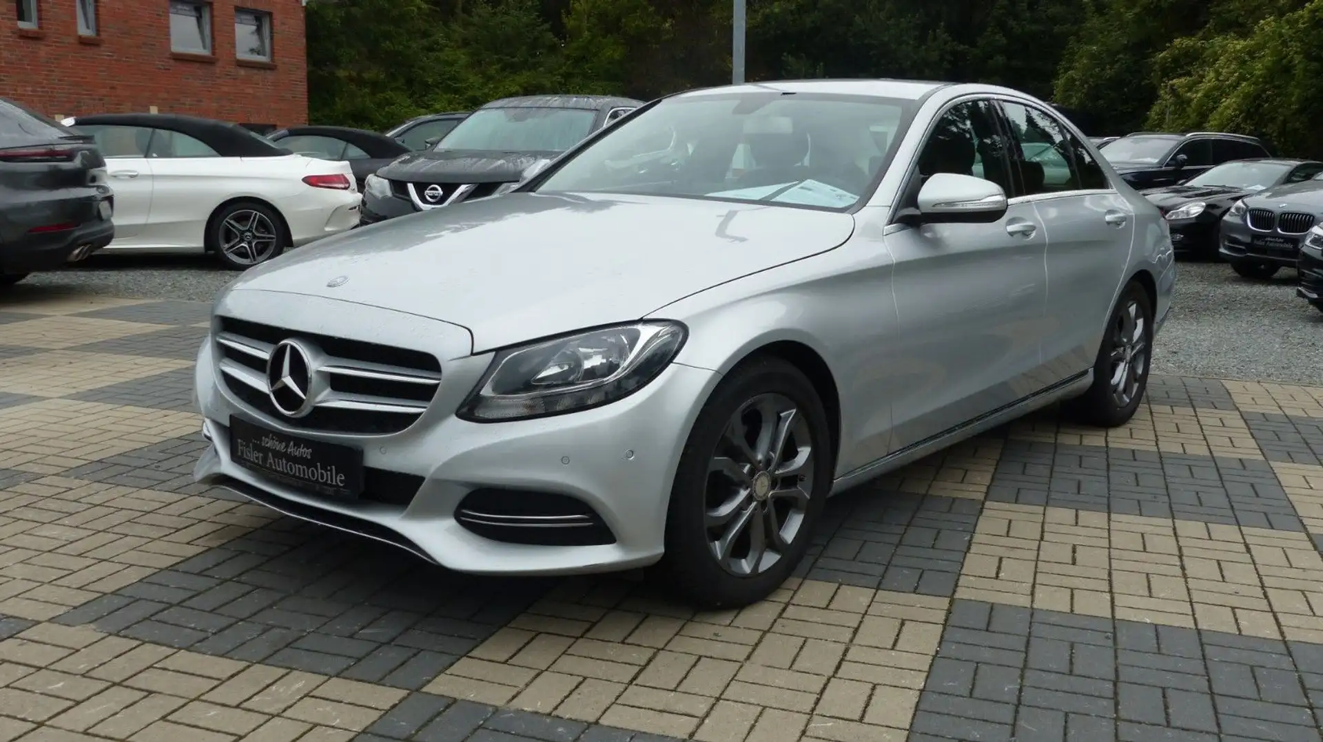 Mercedes-Benz C 180 CGI Avantgarde Autom. PTS Sitzhzg Argintiu - 1
