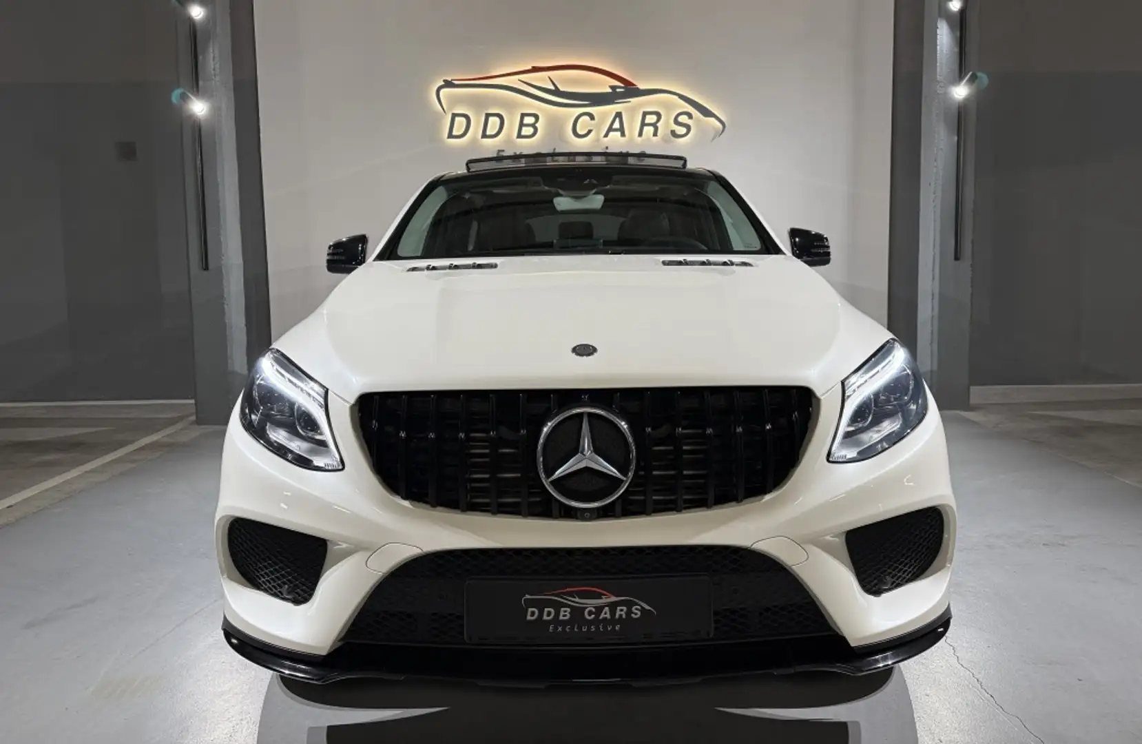 Mercedes-Benz GLE 350 Coupé 350d 4Matic Aut. Blanco - 2