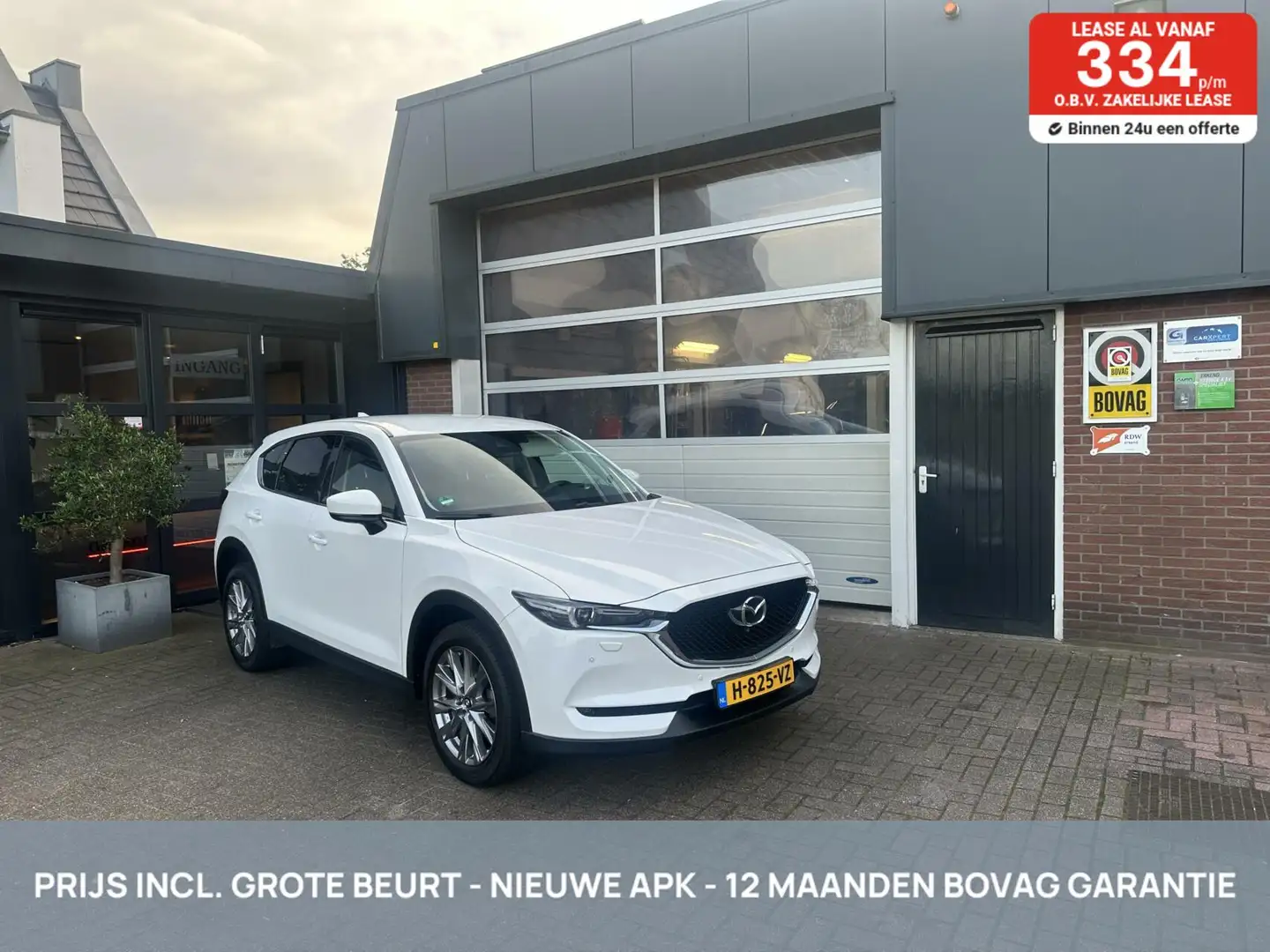 Mazda CX-5 2.0 SkyActiv-G 165 Business Luxury *ALL-IN PRIJS* Wit - 1