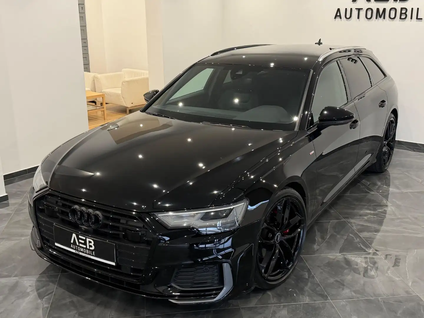Audi A6 40 TDI **S-Line*SHZ**SHA**SWA**TWA**UVM** Schwarz - 2
