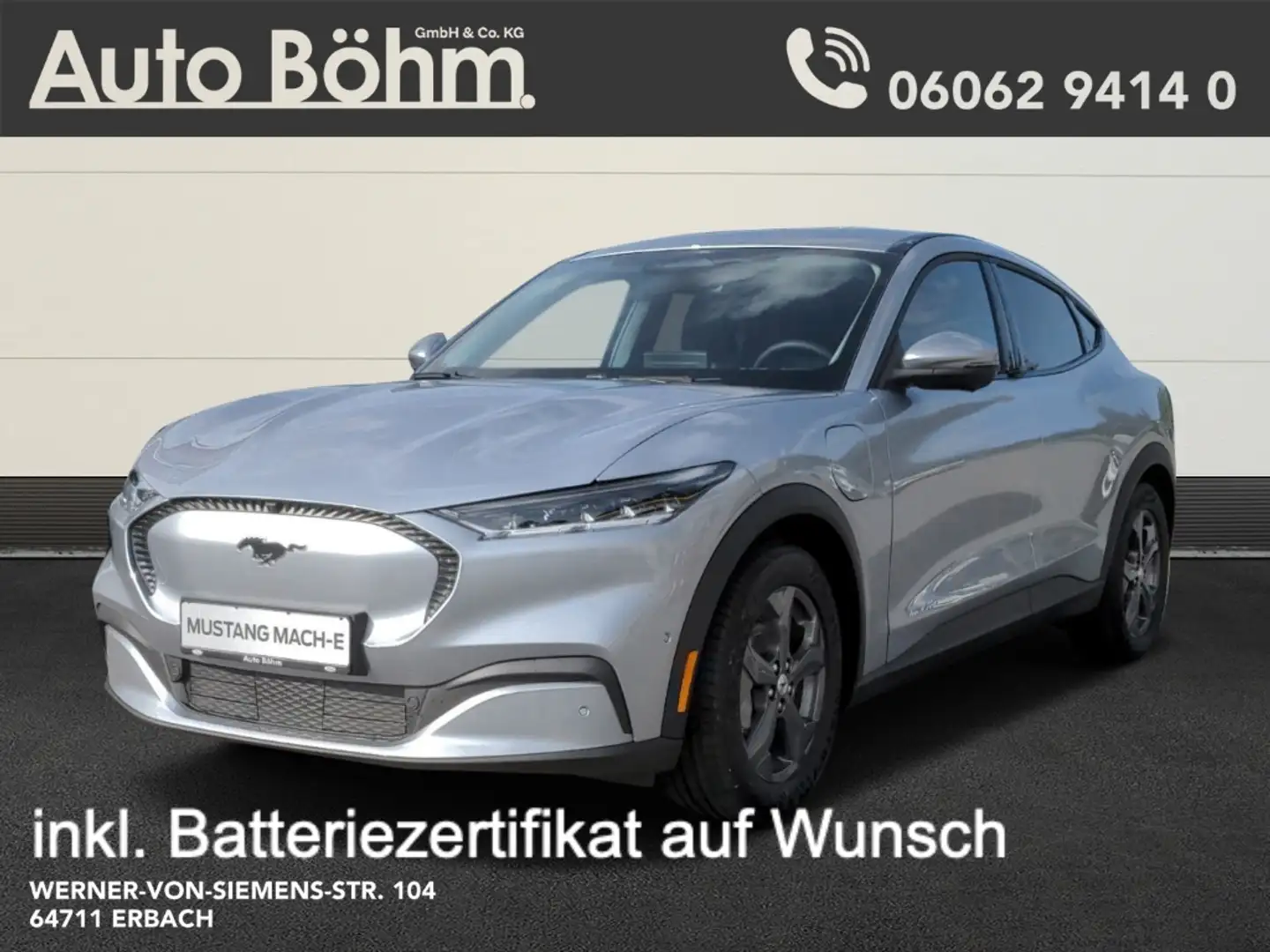 Ford Mustang Mach-E RWD 75kWh Tech.-Pkt. 1+B&O+360°-Kam. Blau - 1